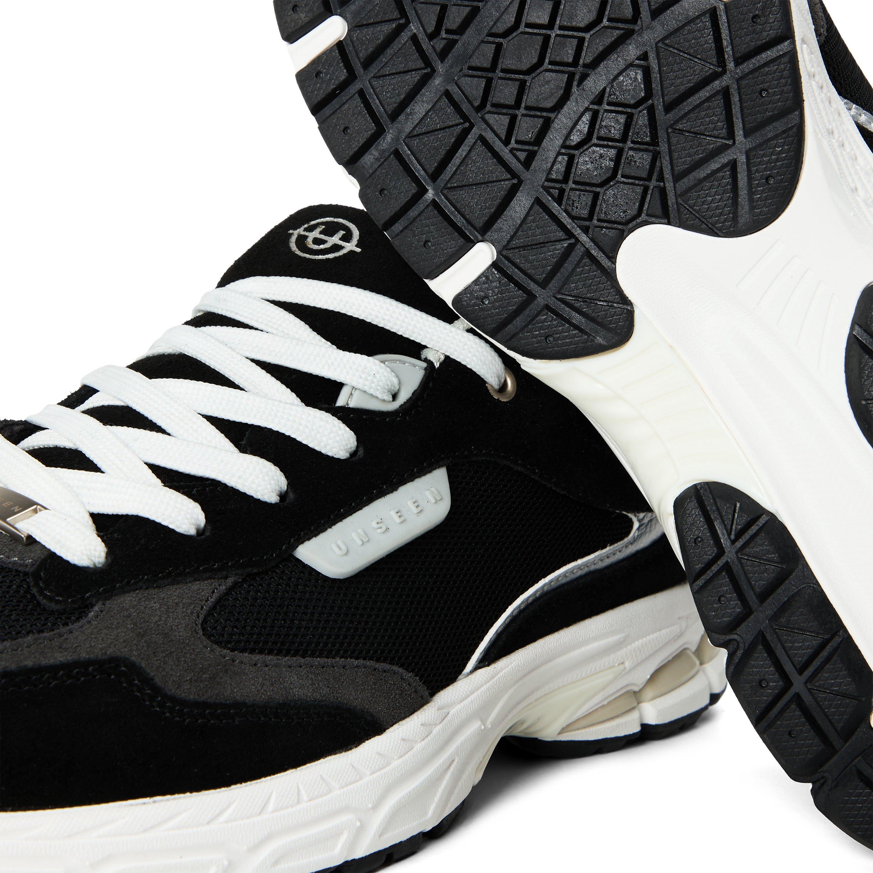 Black/Grey - Unseen Footwear - Men's Train Run Trainers - 3