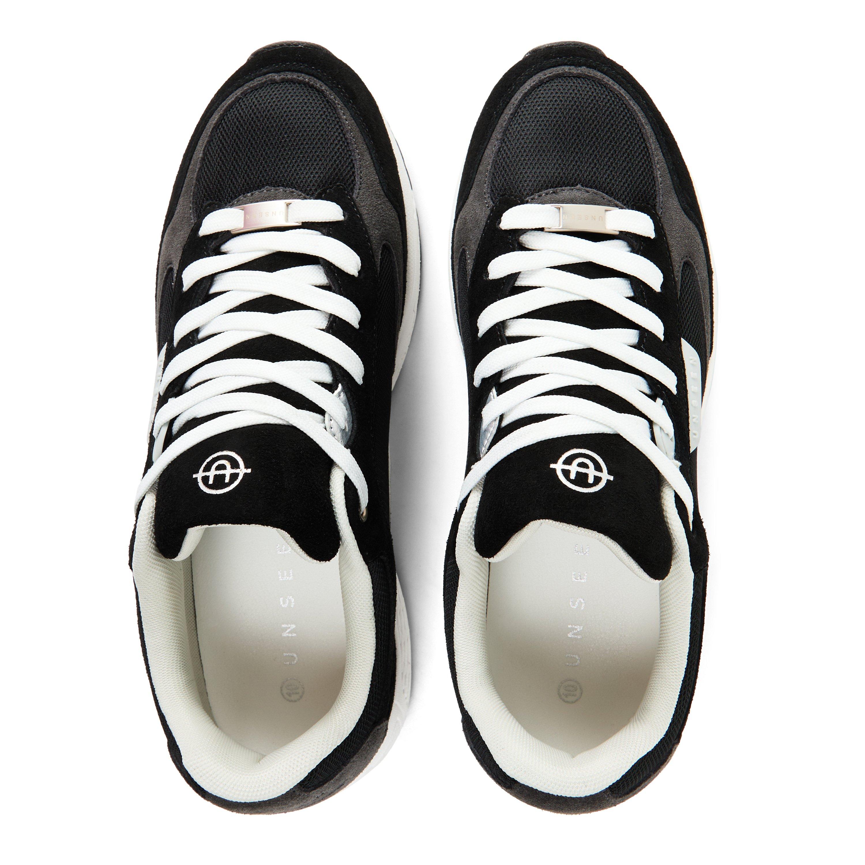 Black/Grey - Unseen Footwear - Men's Train Run Trainers - 4