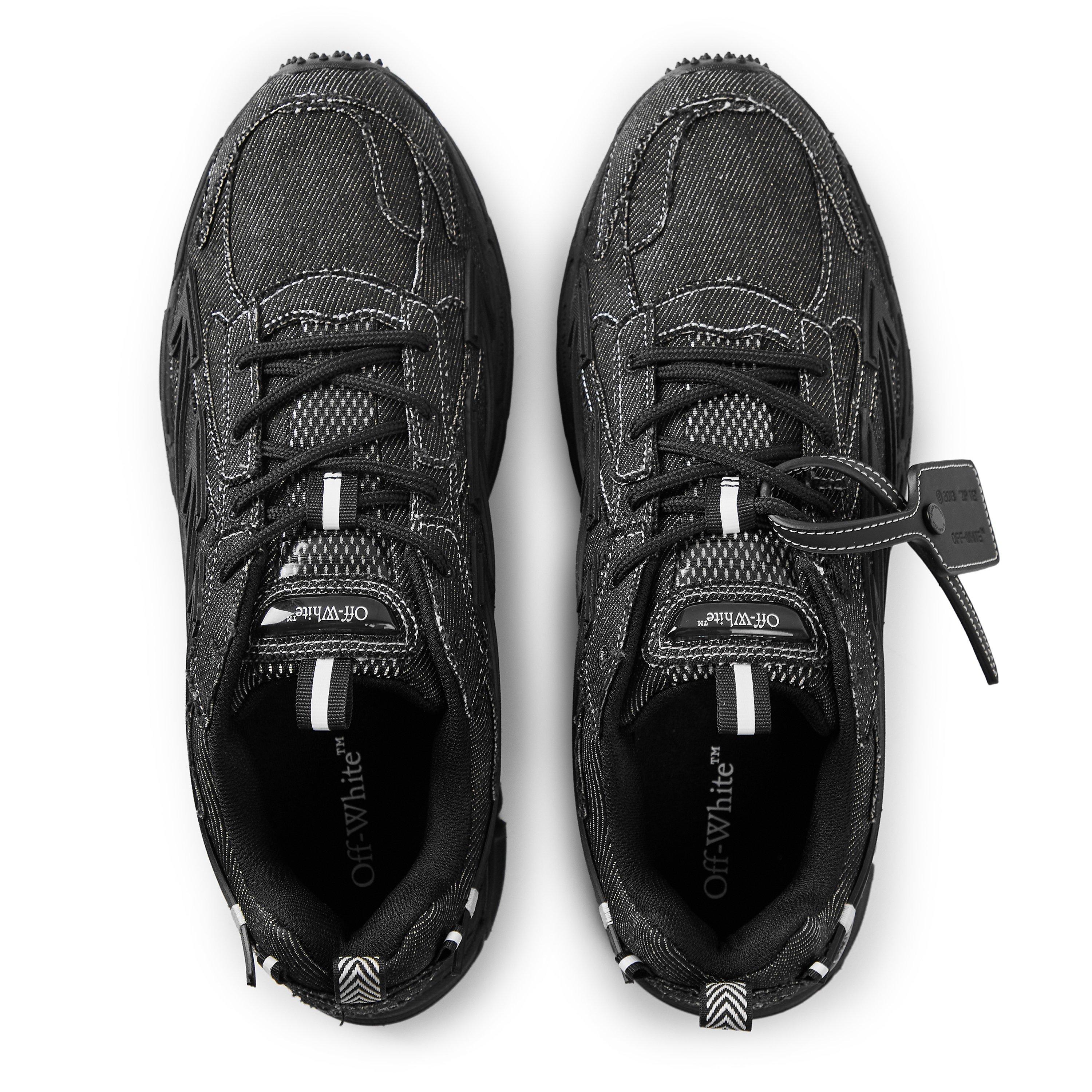 Black - Off White - Men's Denim BRB Trainers - 4