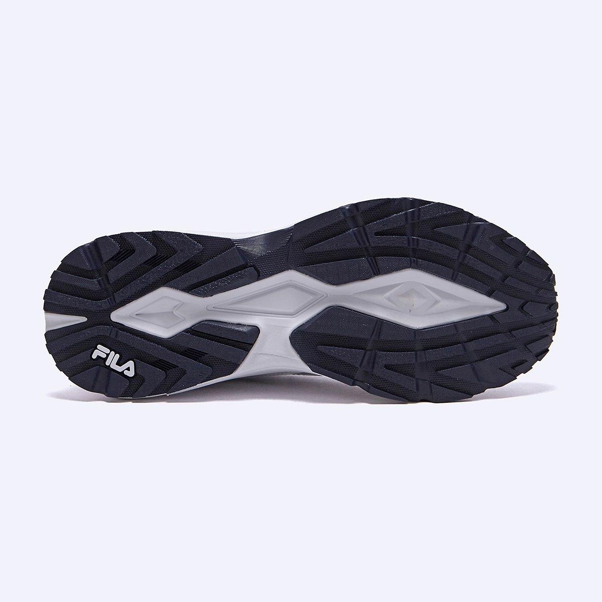 WHT/NVY/NVY - Fila - Men's TAURUS EVO Trainers - 5
