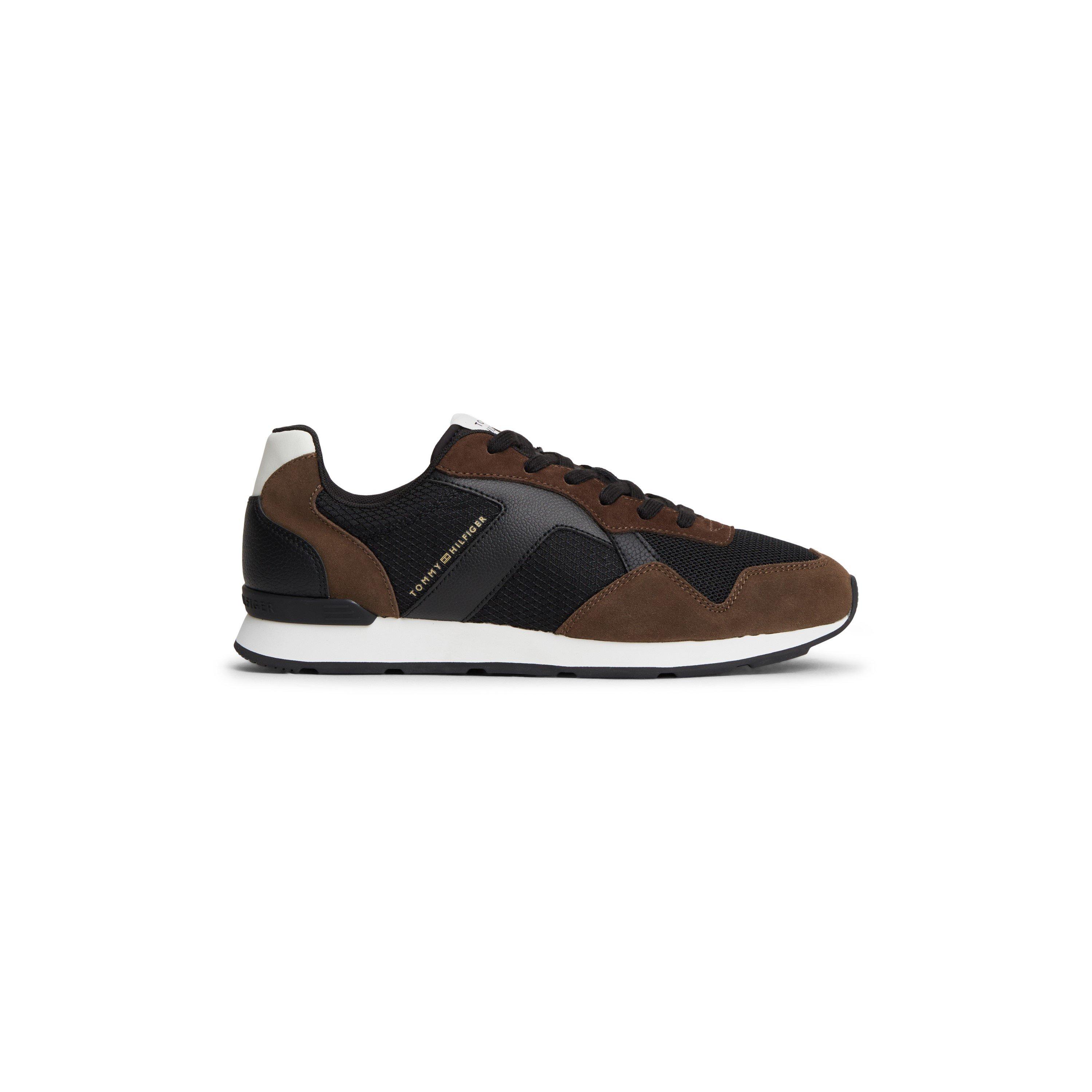 Tommy Hilfiger Men's Core Mix Runners Brown Size 7 (41) - Image 2