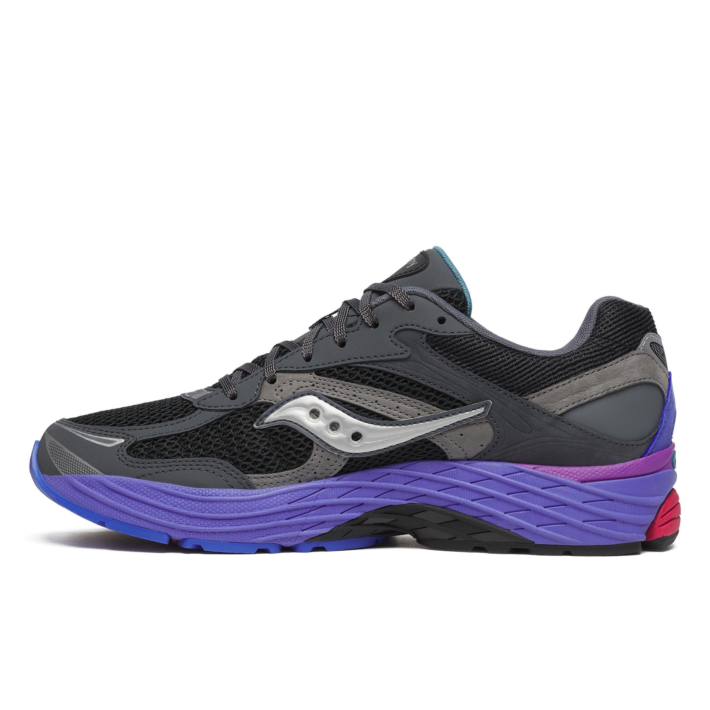 Black/Multi - Saucony - Men's Pro Grid Lightweight Grid Cushioning Runners - 3
