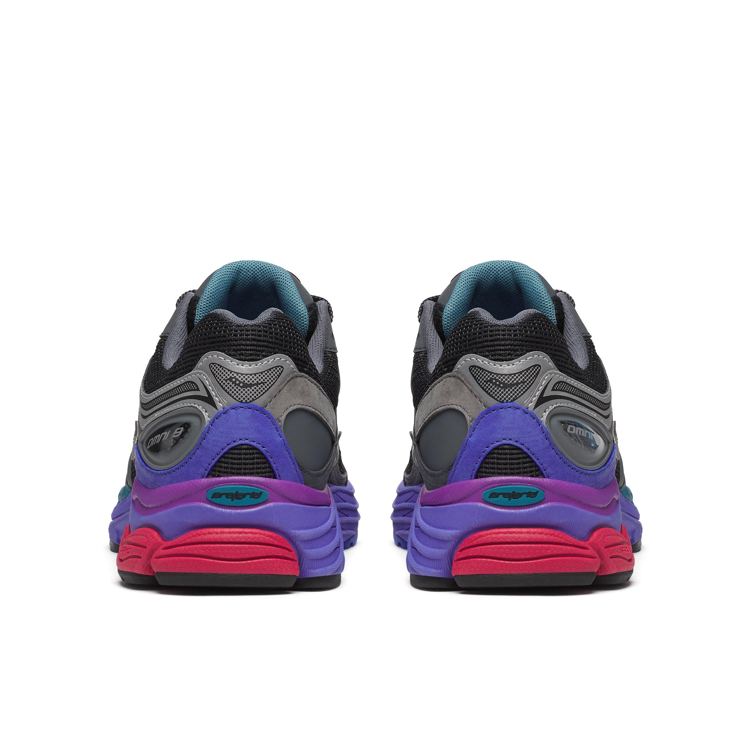 Black/Multi - Saucony - Men's Pro Grid Lightweight Grid Cushioning Runners - 4