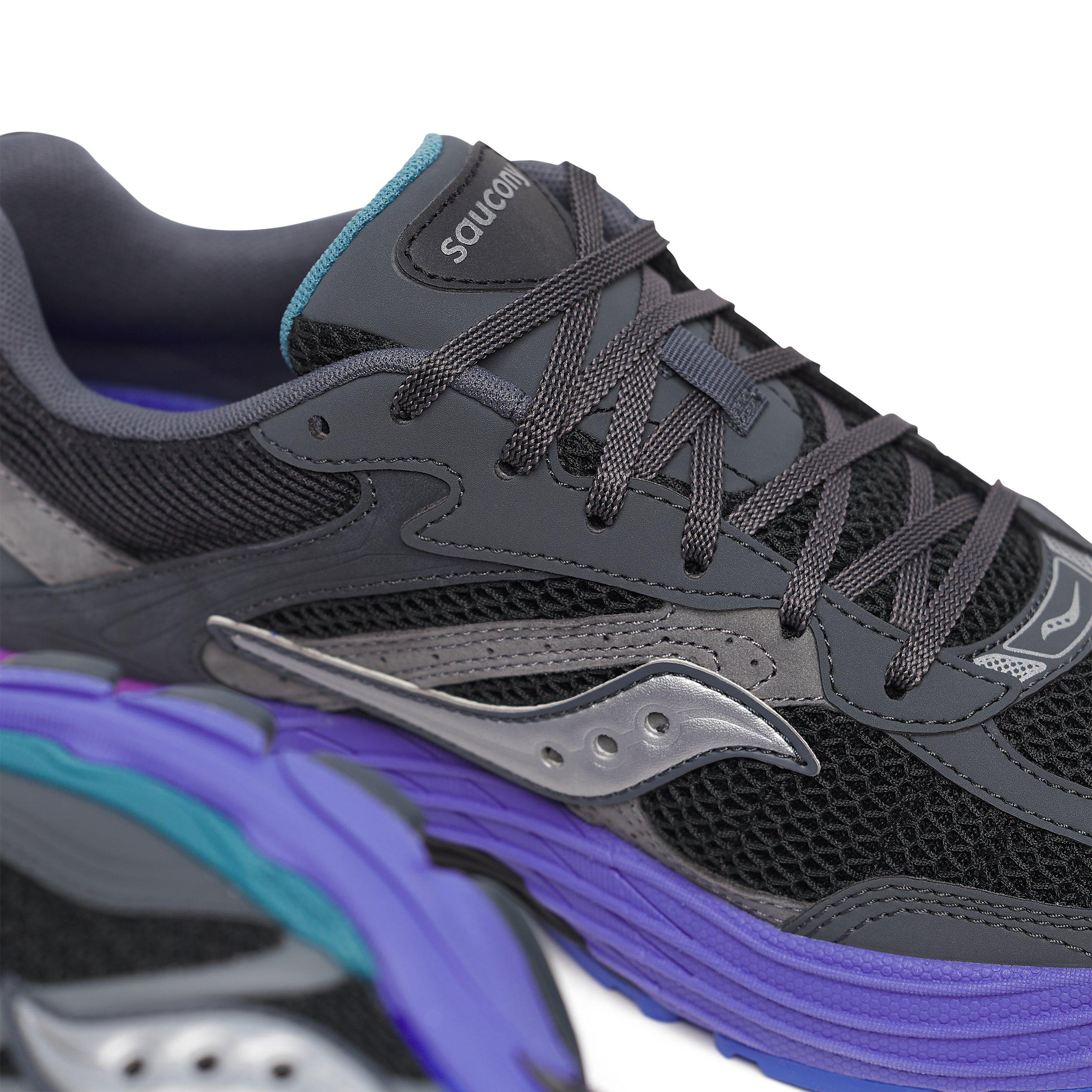 Black/Multi - Saucony - Men's Pro Grid Lightweight Grid Cushioning Runners - 7