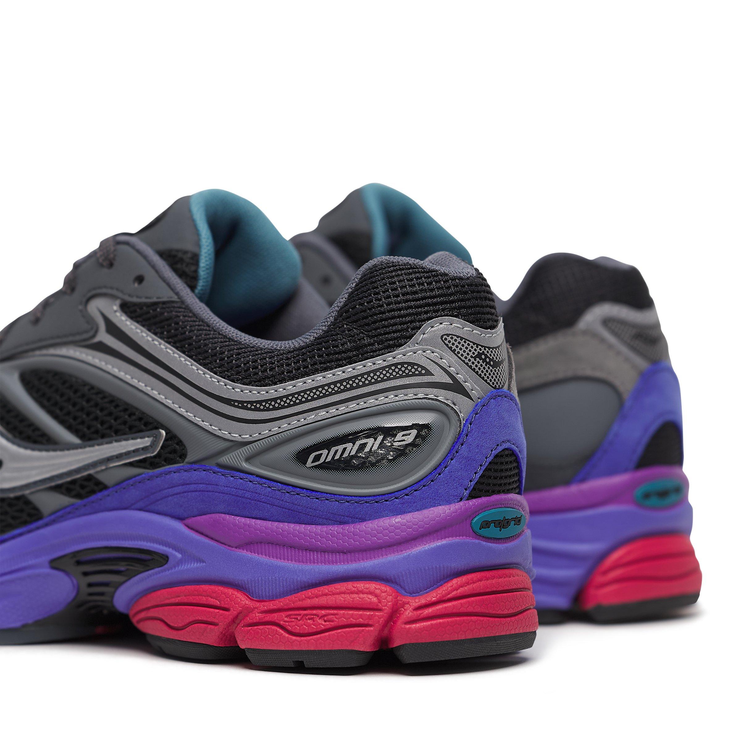 Black/Multi - Saucony - Men's Pro Grid Lightweight Grid Cushioning Runners - 9