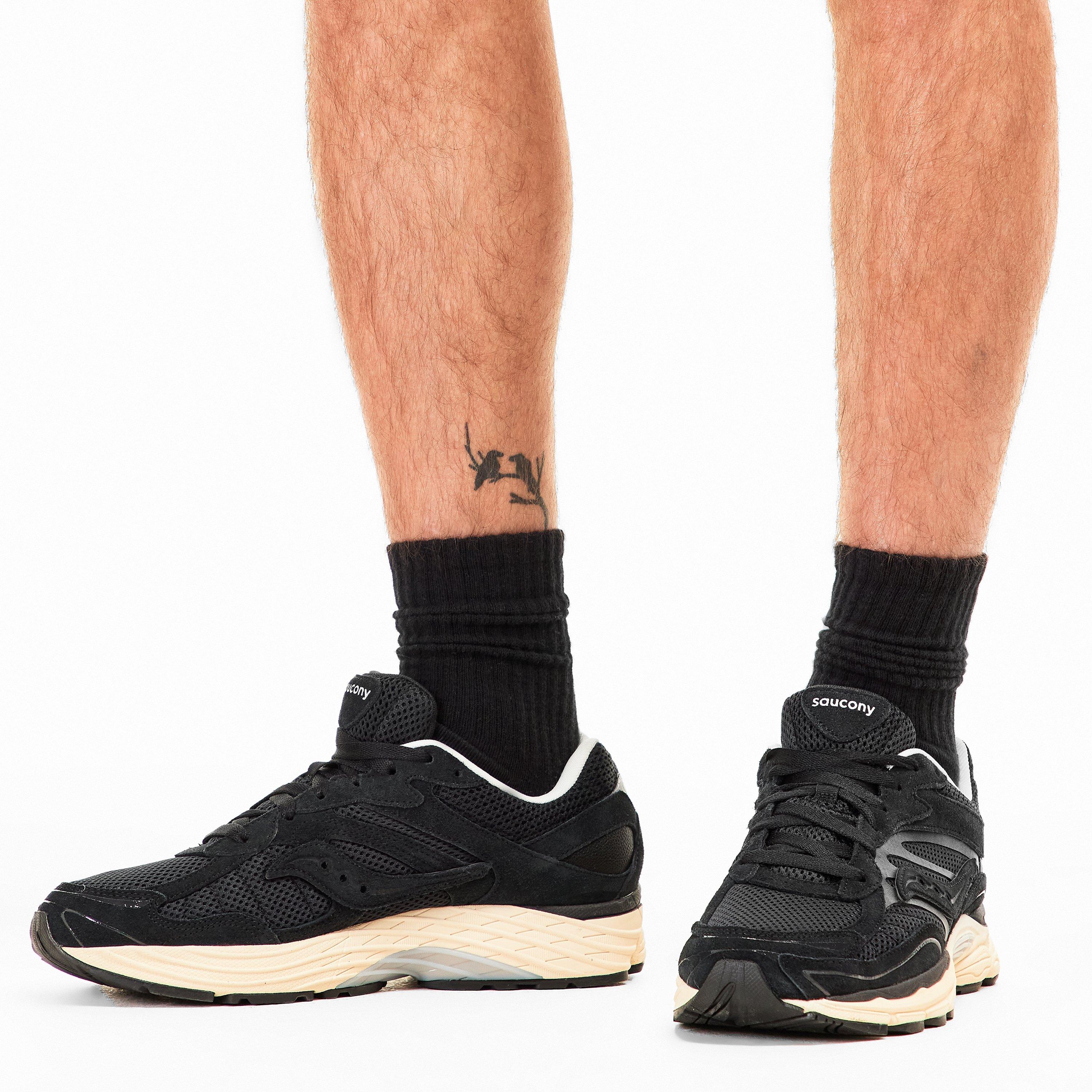Black Cream - Saucony - Mens Progrid Omni 9 Premium - 3