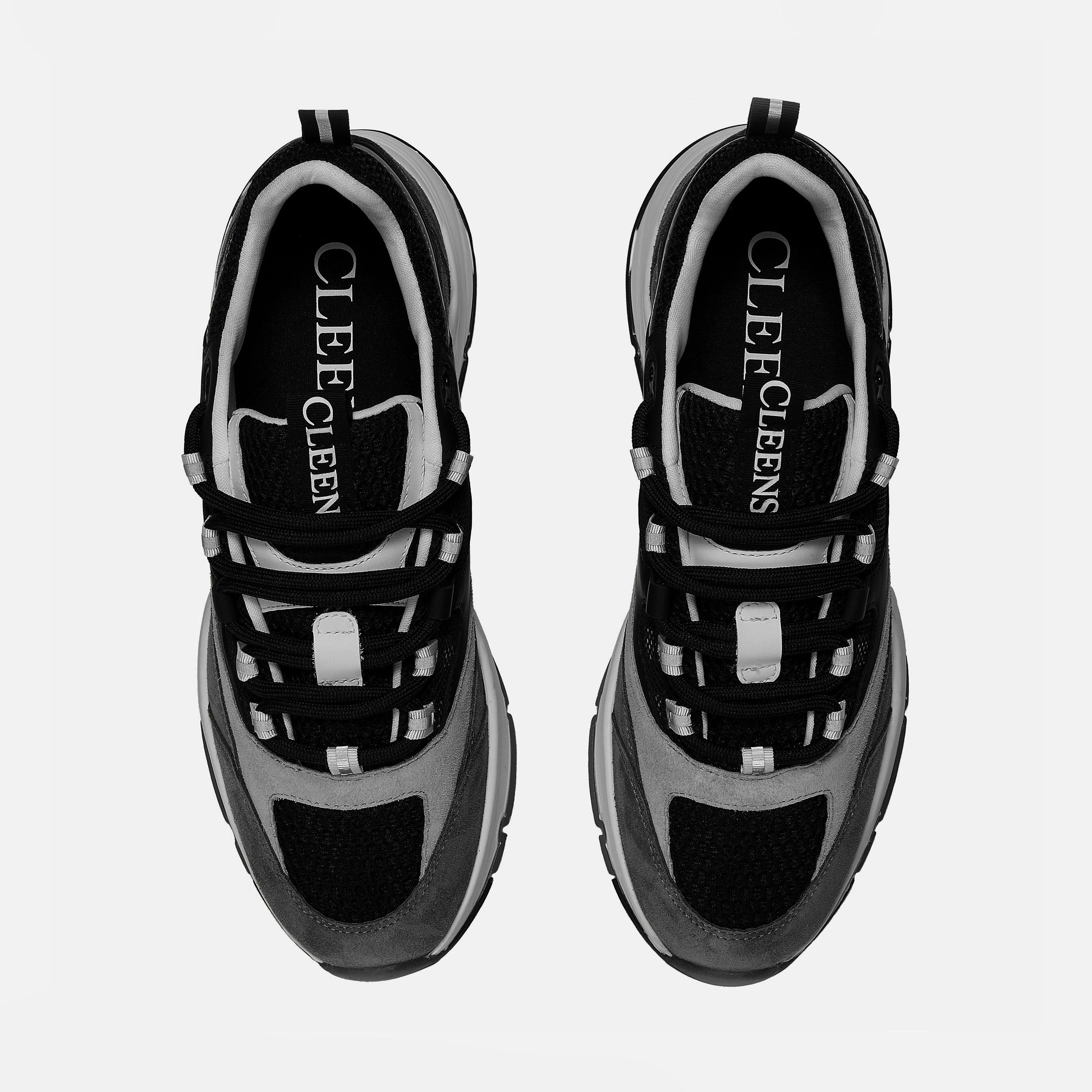 Carbon - Cleens - Men's Aero Leather Trainers - 5
