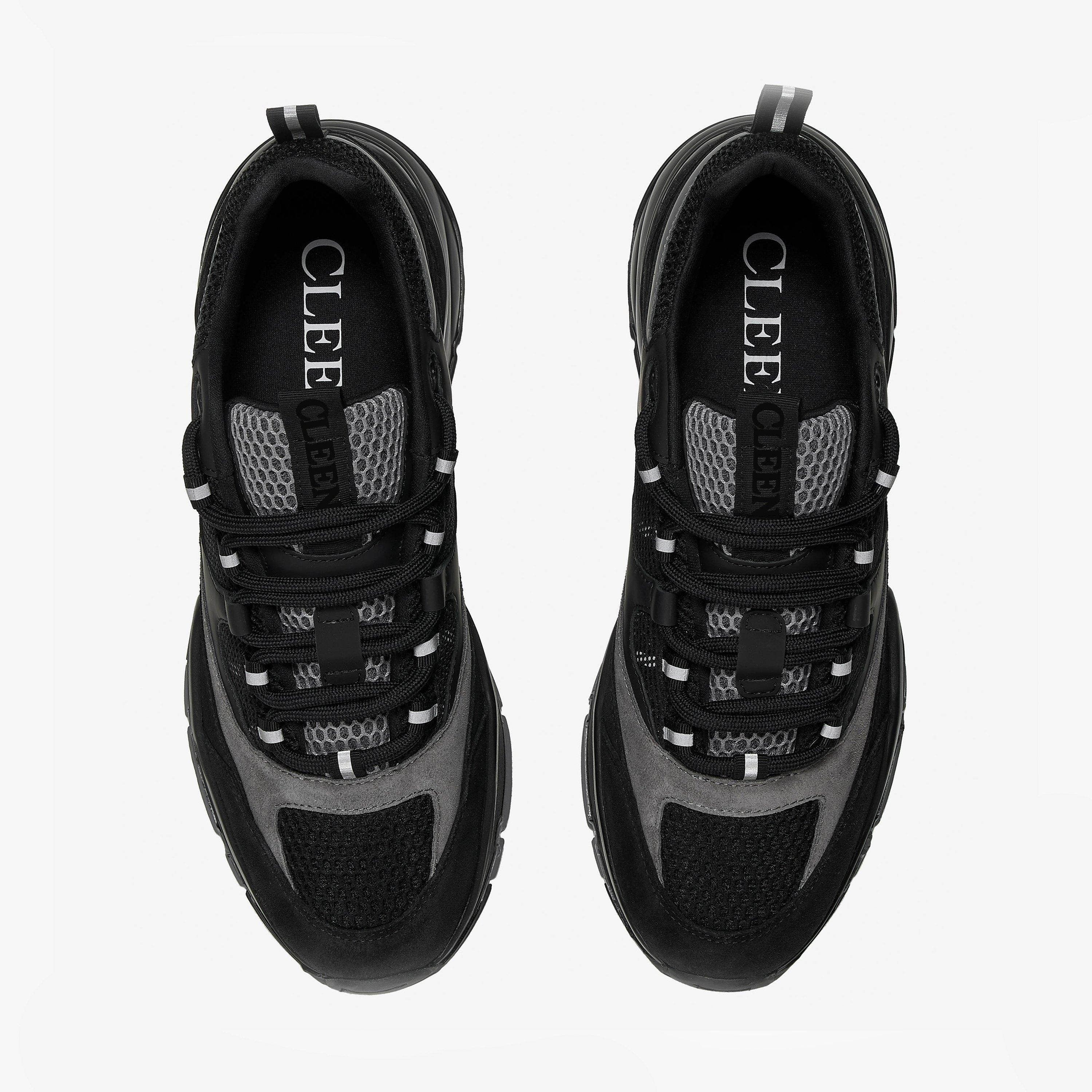 Onyx - Cleens - Men's Aero Leather Trainers - 5