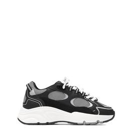 Cleens MenS Leather Pulse Trainers