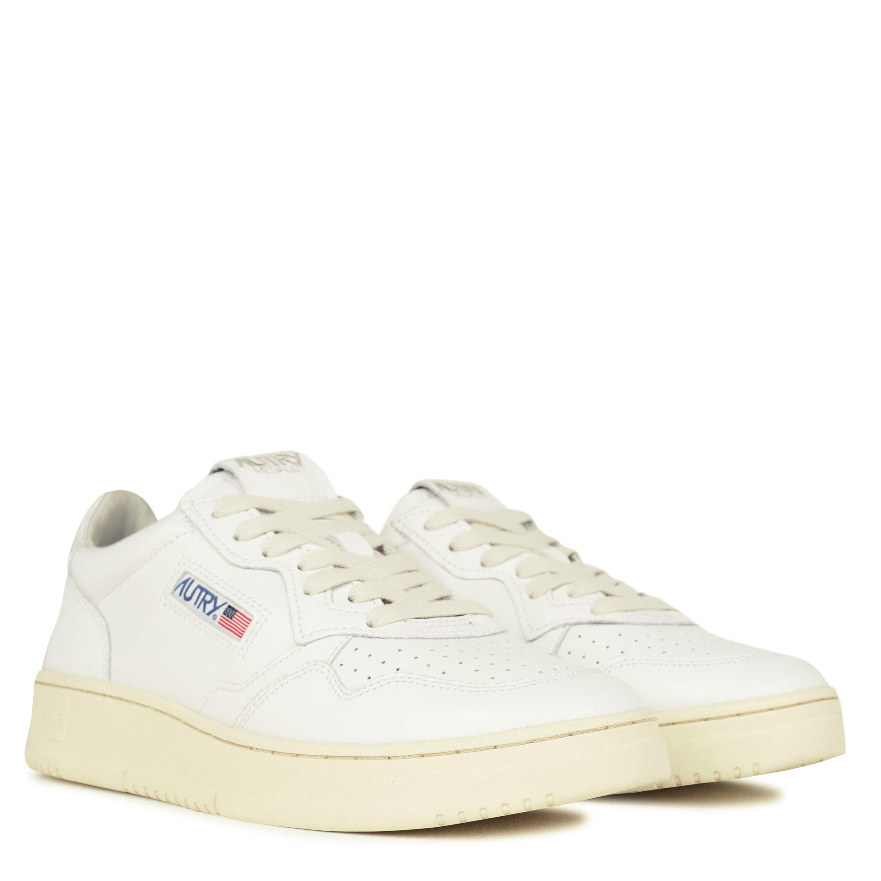 Wht/Wht LL15 - Autry - Medalist Low Trainers - 8