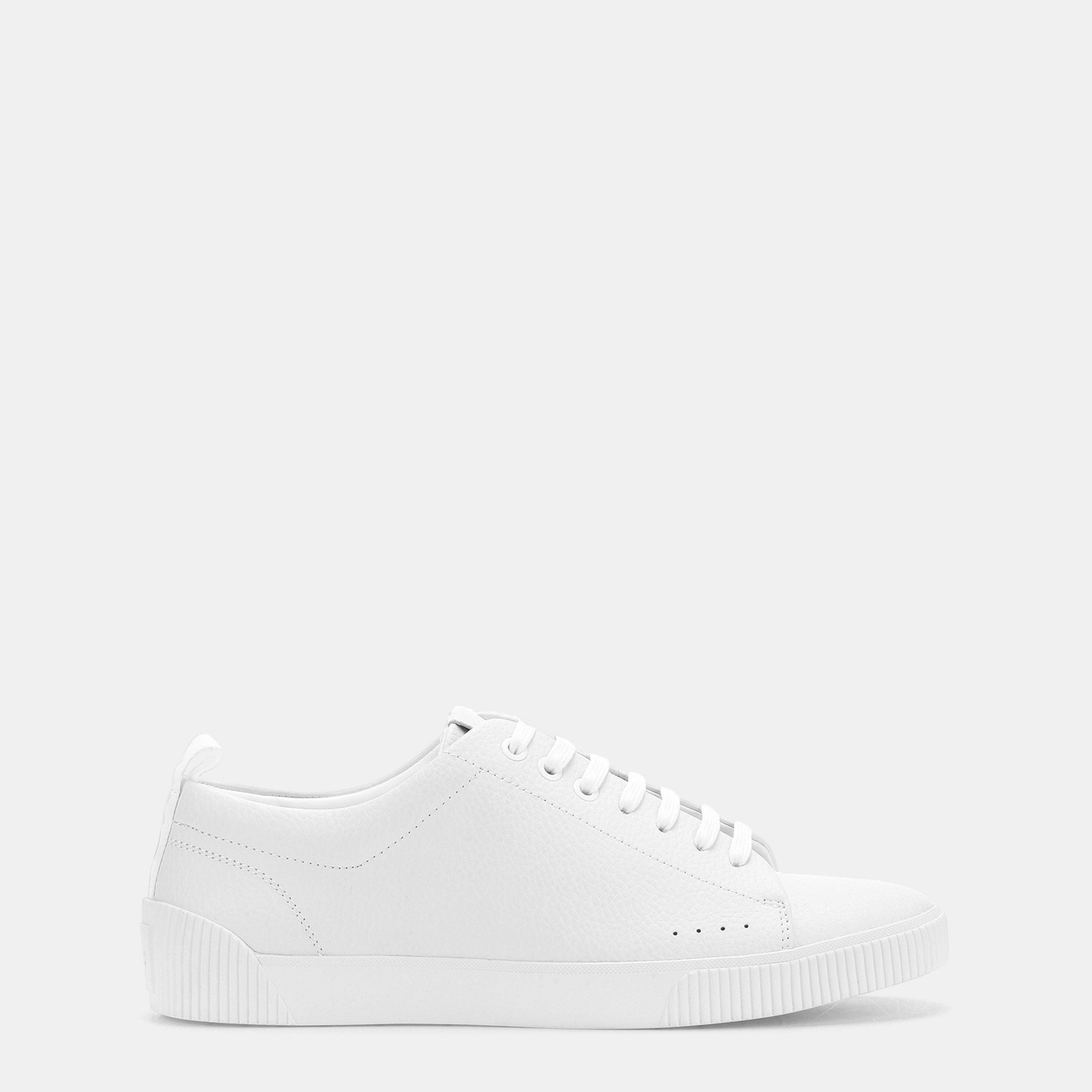 White 100 - Hugo - Zero Leather Trainers - 1