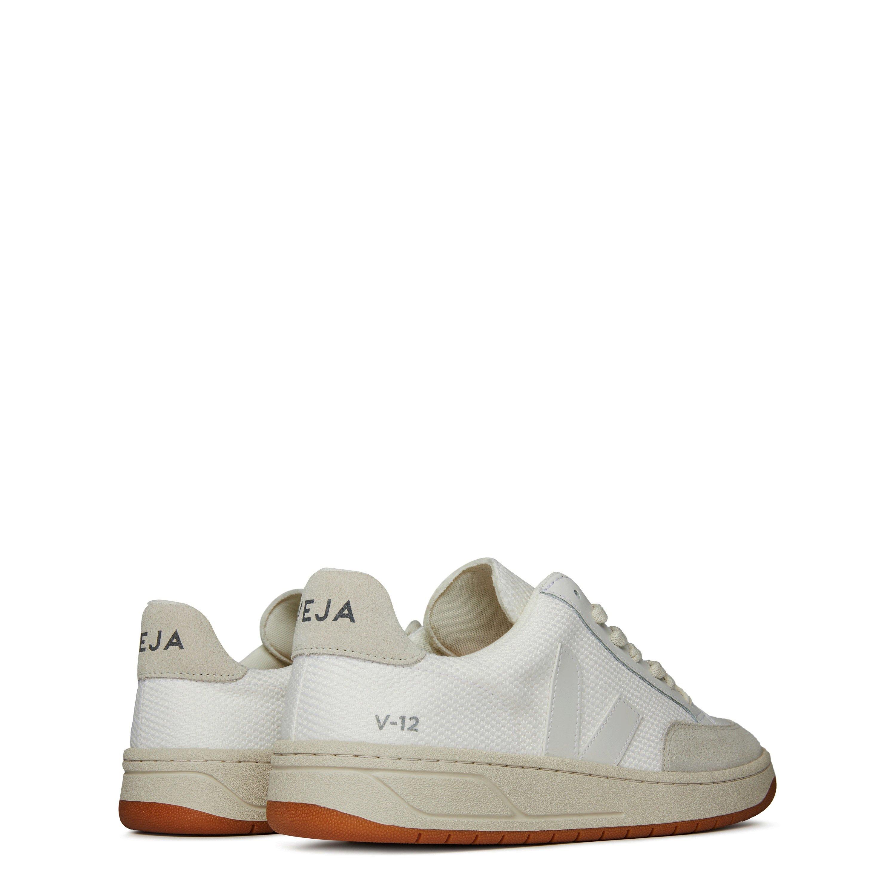 White Natural - Veja - V-12 B-Mesh Trainers - 5