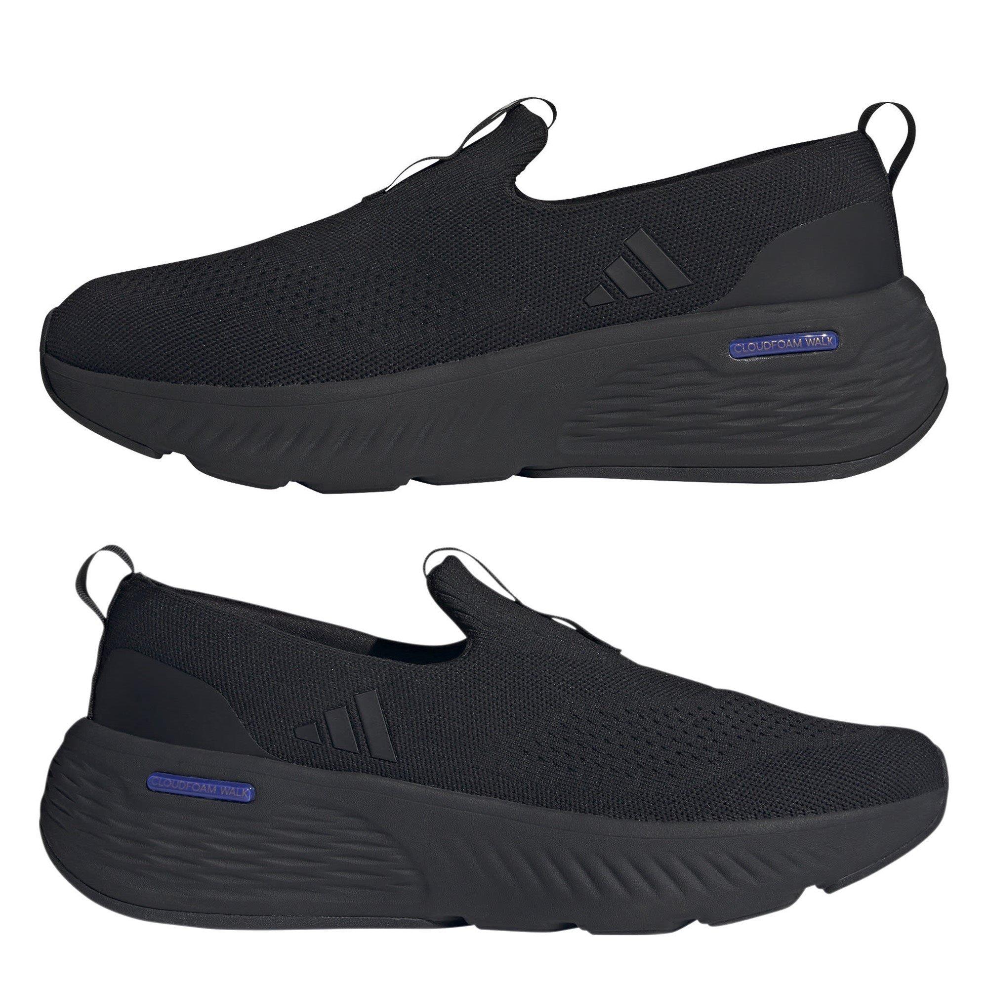 Sort/Blå - adidas - Cloudfoam Go Lounger Slip On Walking Shoes - 9