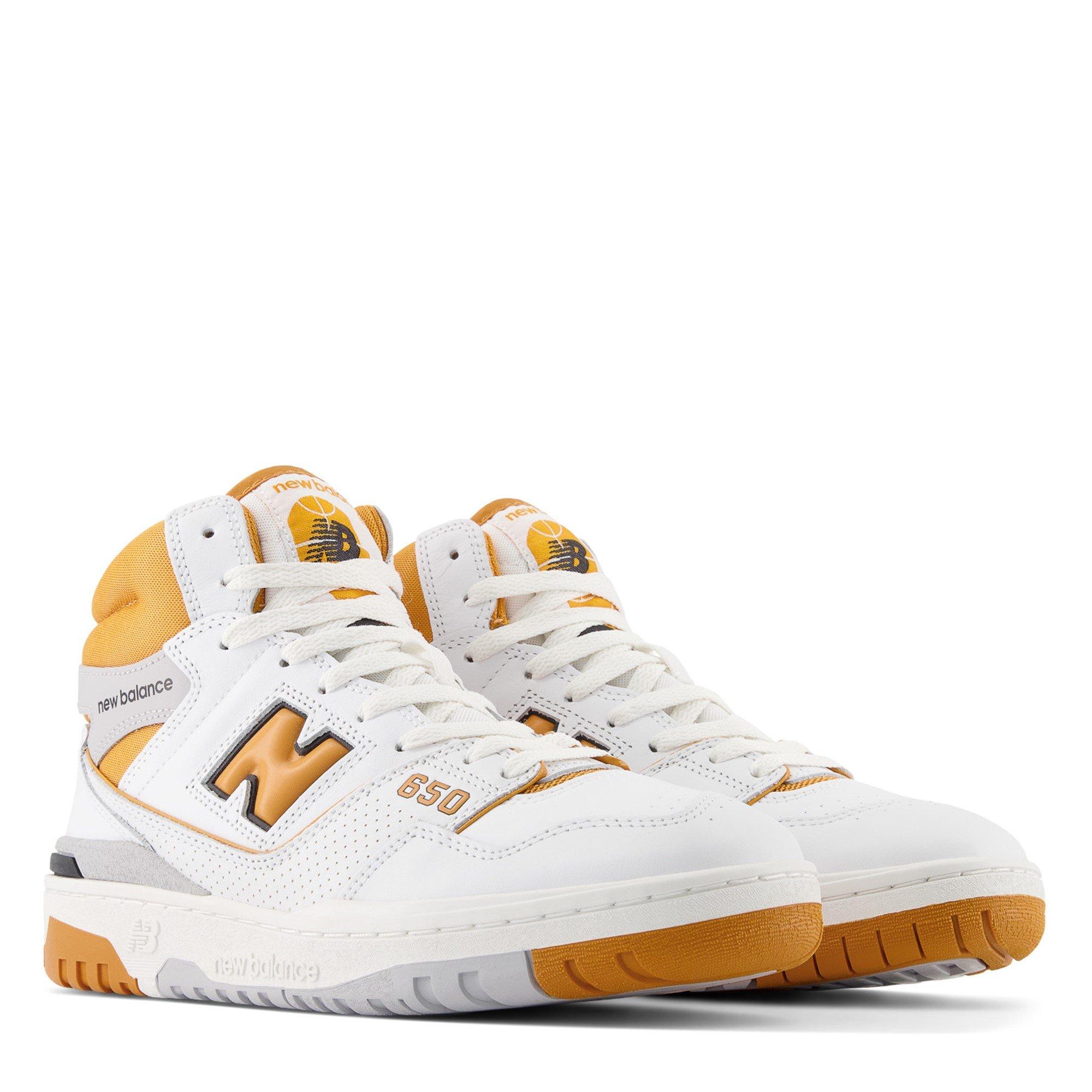 White/Orange - New Balance - 650r Trainers - 4