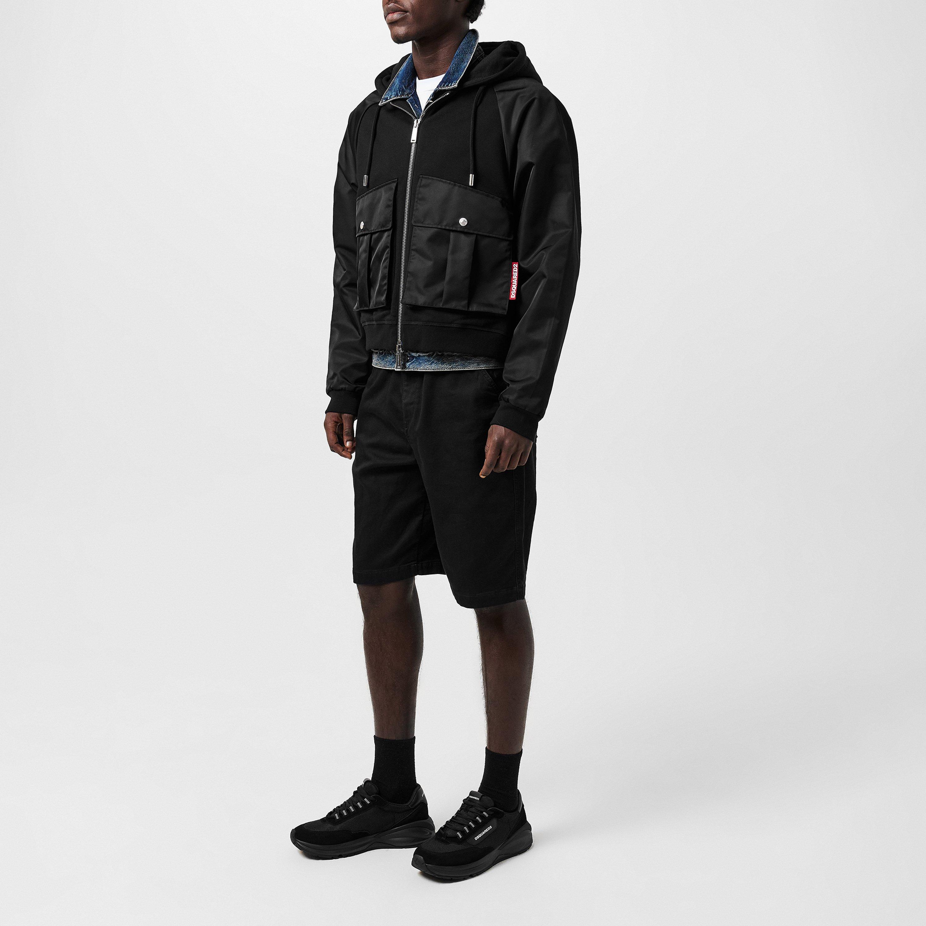 Black/Black - DSquared2 - Suede Dash Sneakers - 7