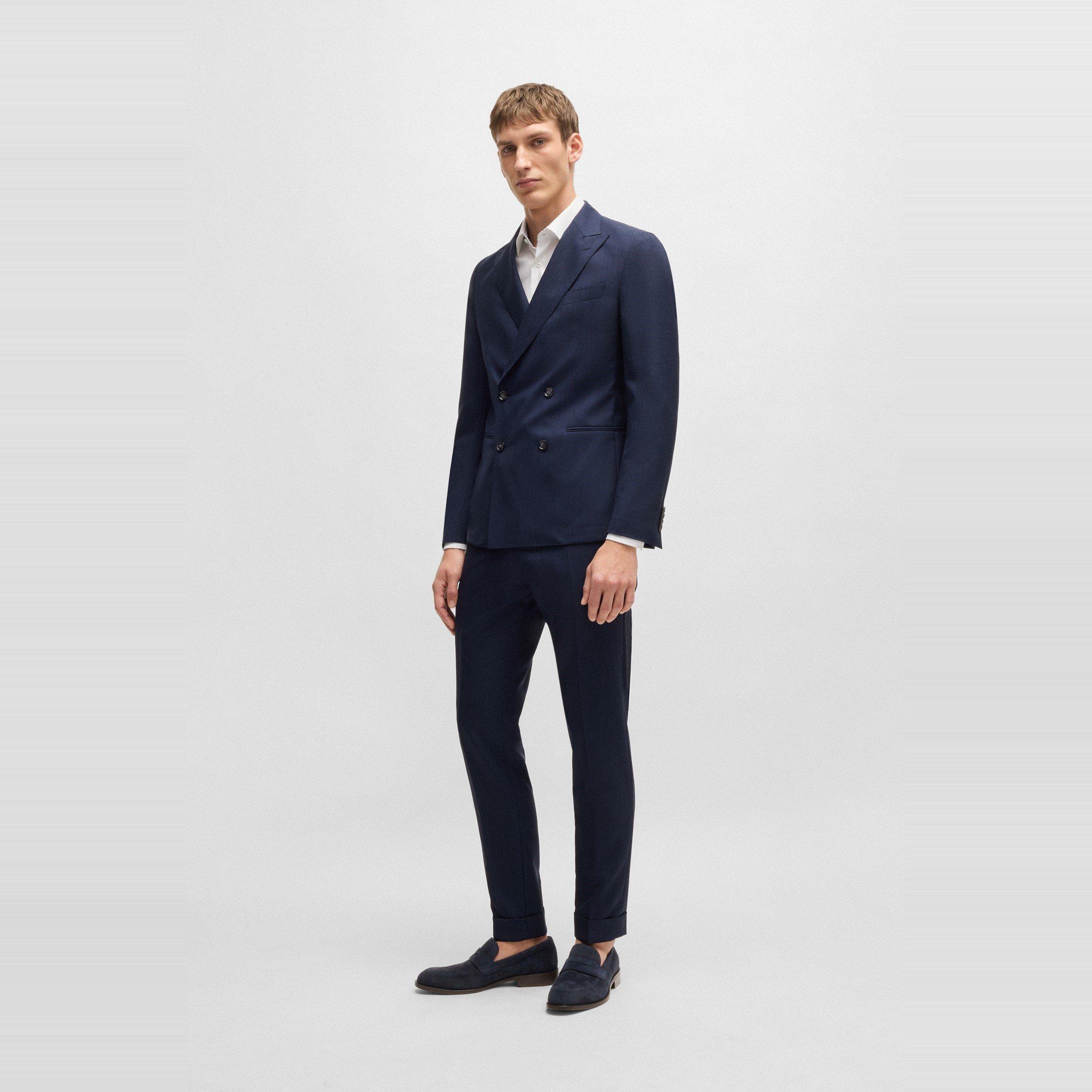 Dark Blue 401 - Boss - Men's Limber Loafer - 5