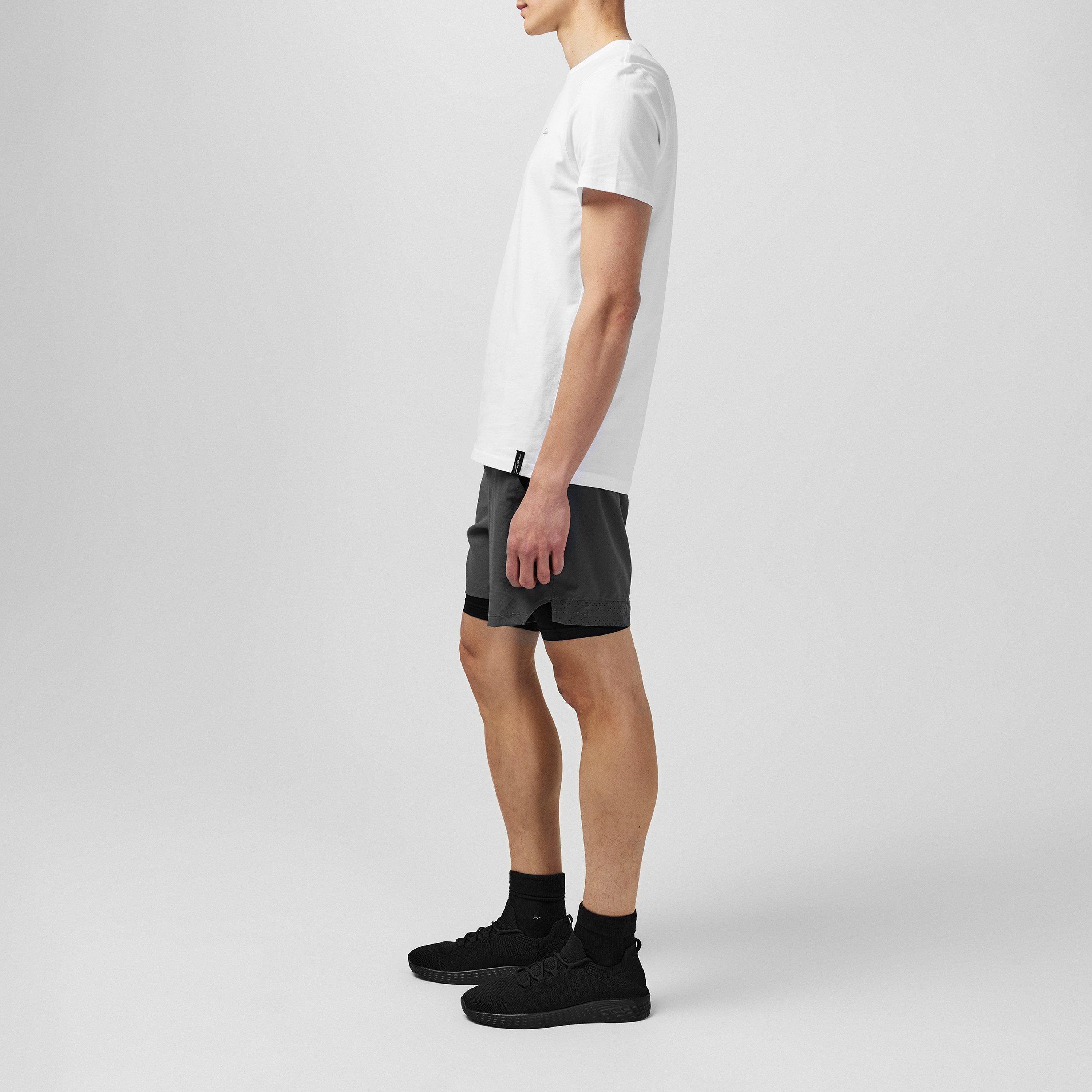 Black/Black - Fabric - Santo Mens Trainers - 7