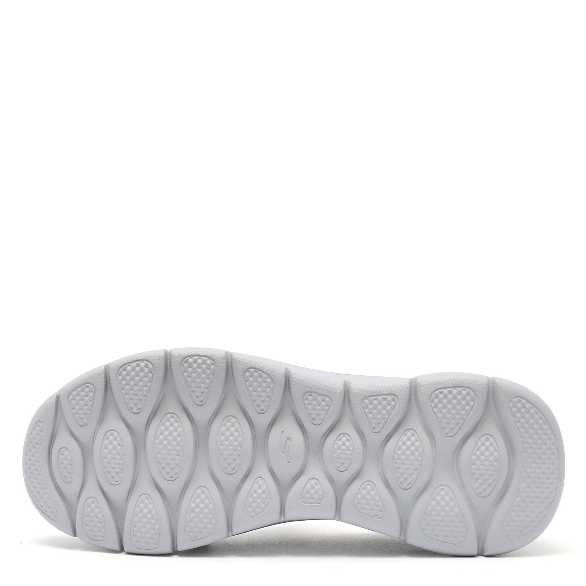 Black/Red - Skechers - GOwalk Flex Mens Slip On Trainers - 4