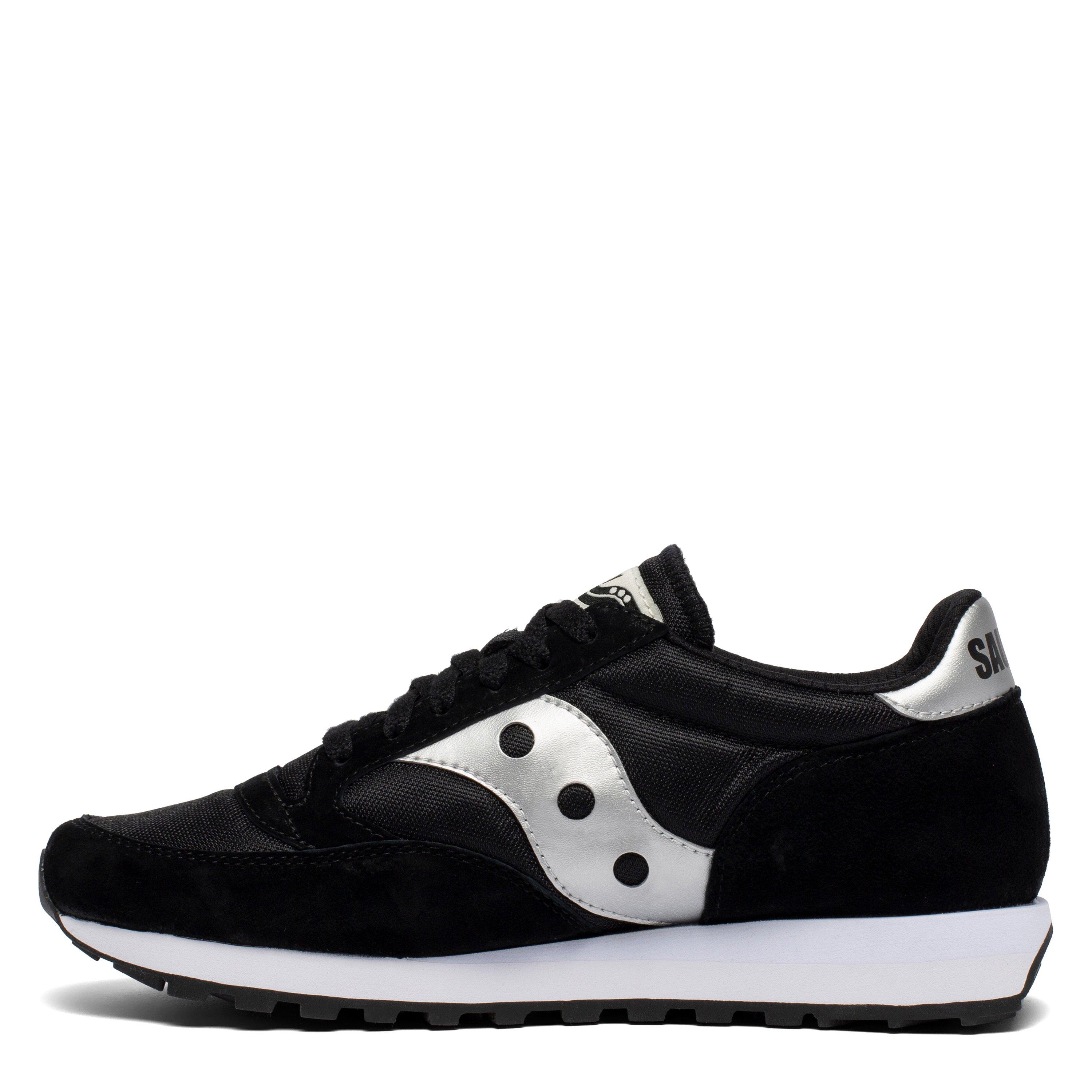 Black/Silver - Saucony - Saucony Jazz 81 Trainers Mens - 2