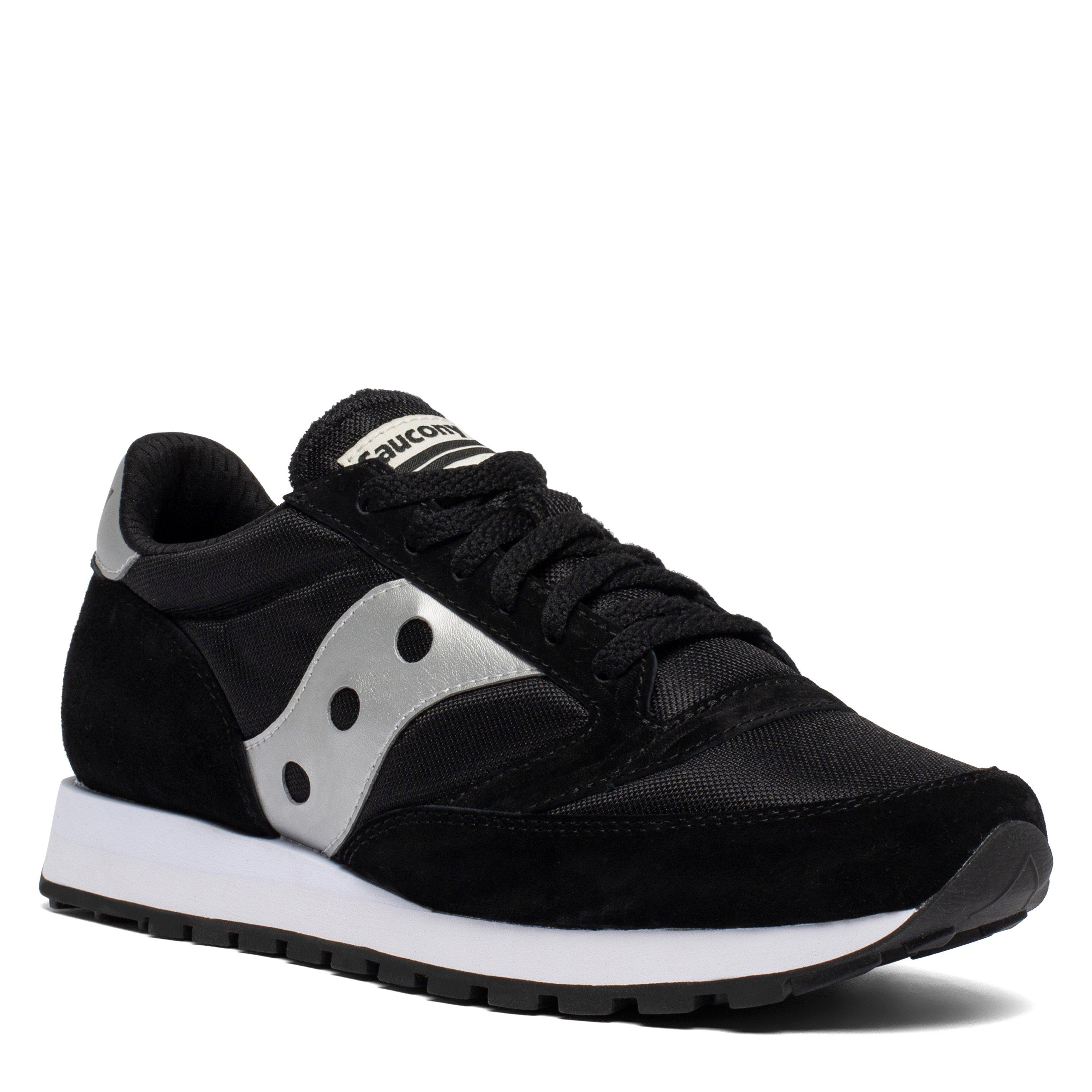 Black/Silver - Saucony - Saucony Jazz 81 Trainers Mens - 3