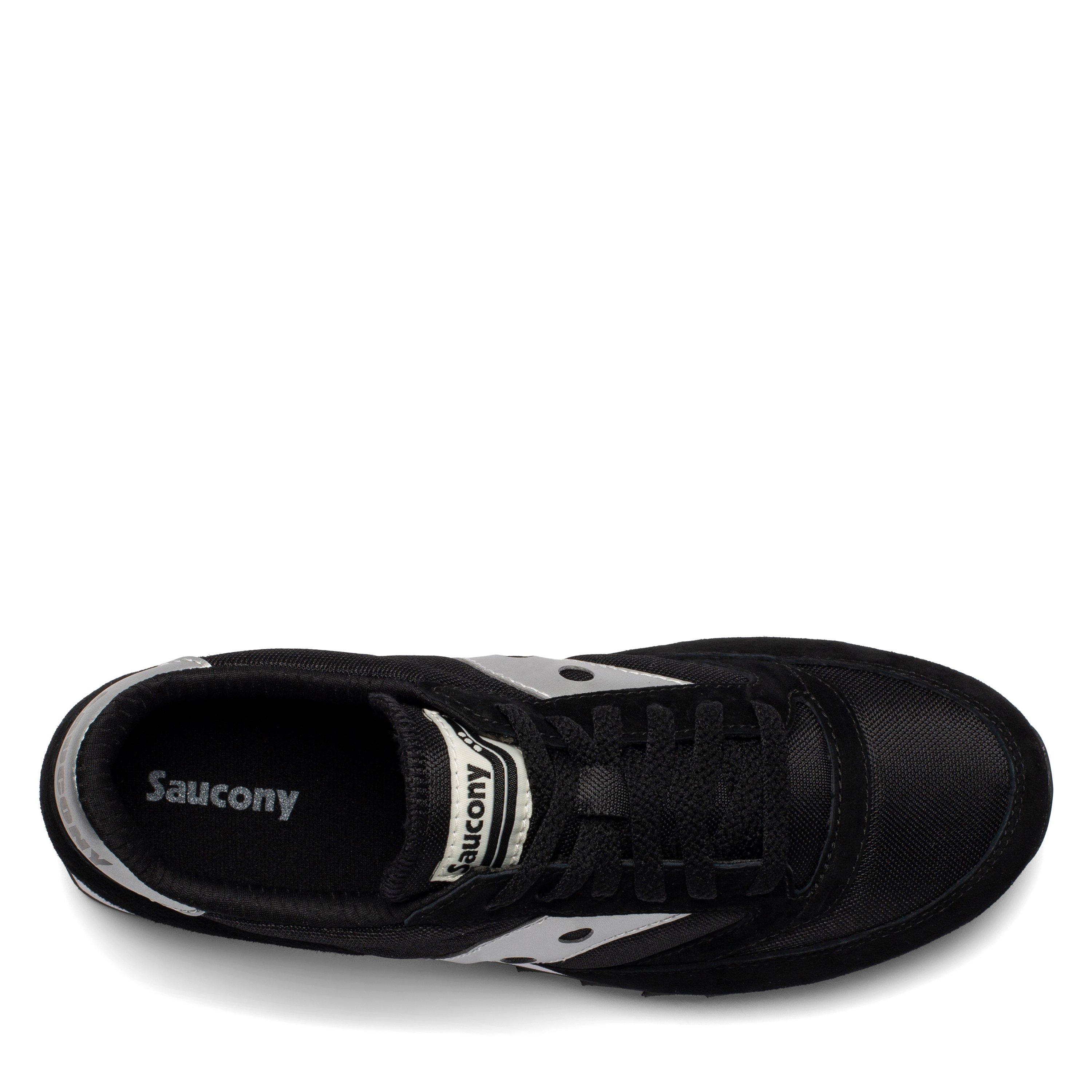 Black/Silver - Saucony - Saucony Jazz 81 Trainers Mens - 4