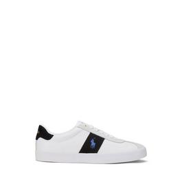 Polo Ralph Lauren Court Vulc Leather Suede Trainers