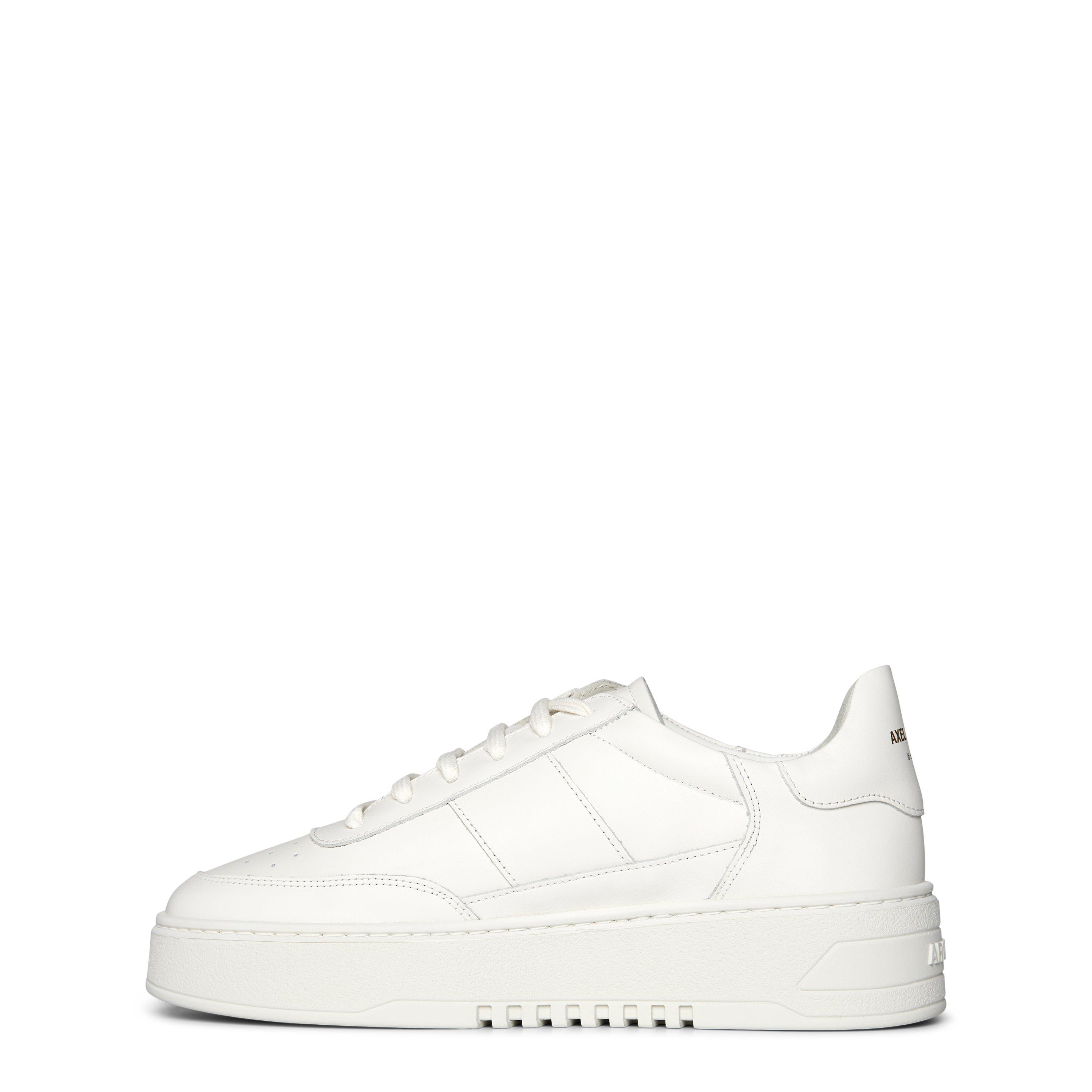 White/White - Axel Arigato - Women's Orbit Leather Trainer - 3