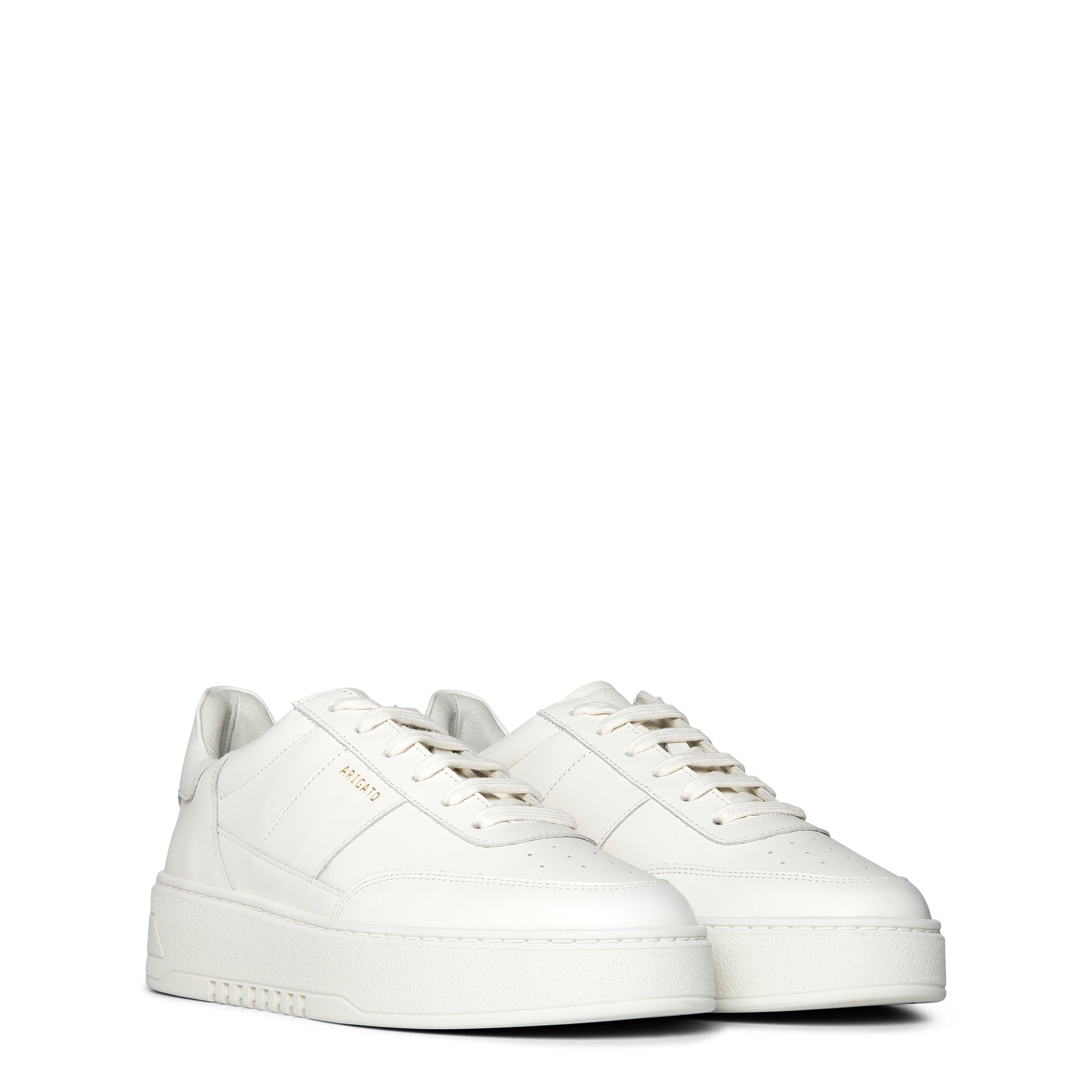 White/White - Axel Arigato - Women's Orbit Leather Trainer - 4