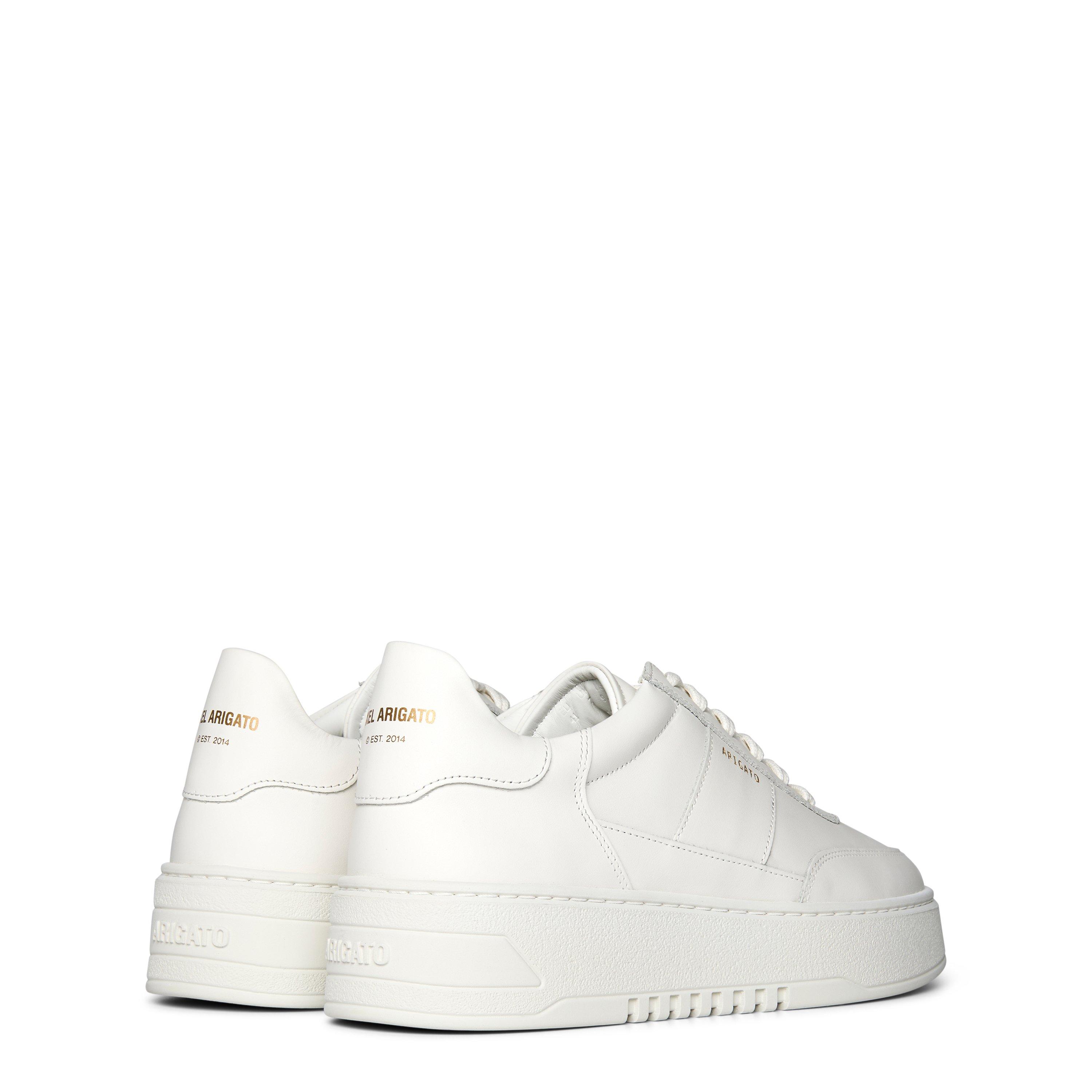 White/White - Axel Arigato - Women's Orbit Leather Trainer - 5