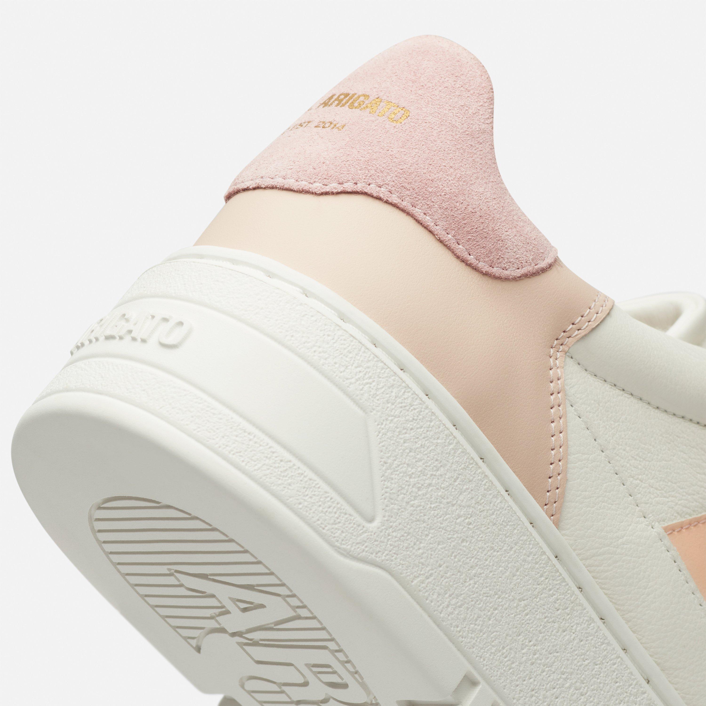 White/Lgt Pink - Axel Arigato - Women's Orbit Leather Trainer - 7