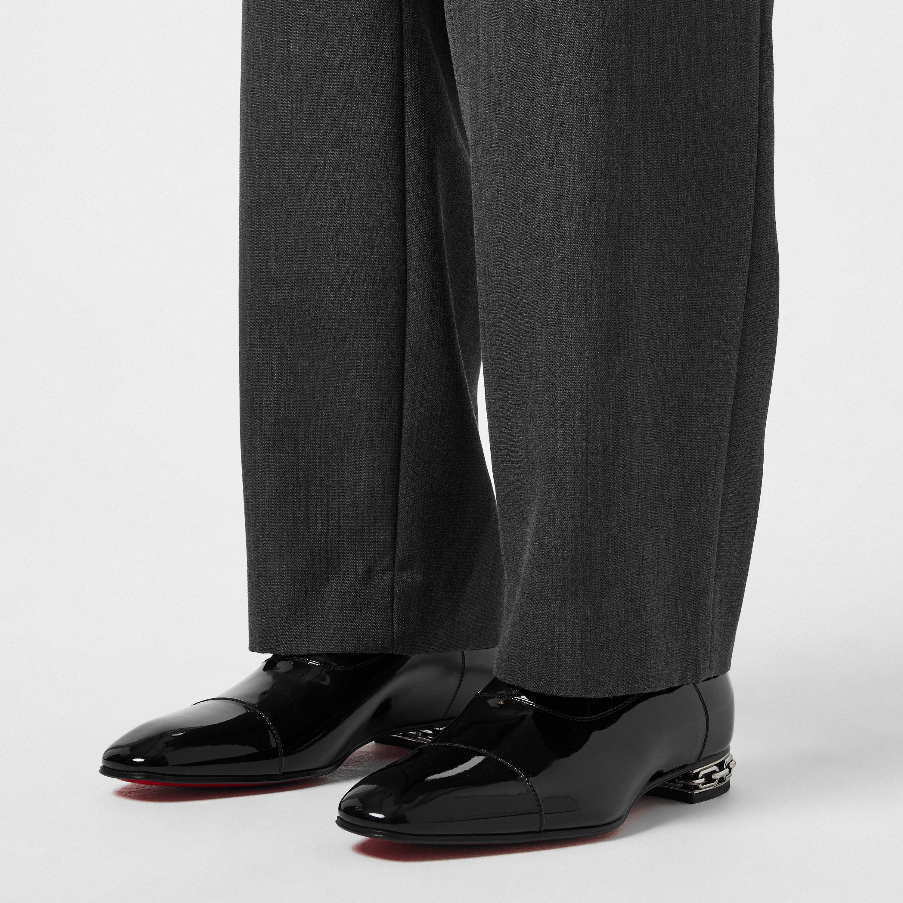 Black/Silver - Christian Louboutin - Greggy Oxford Shoes - 2