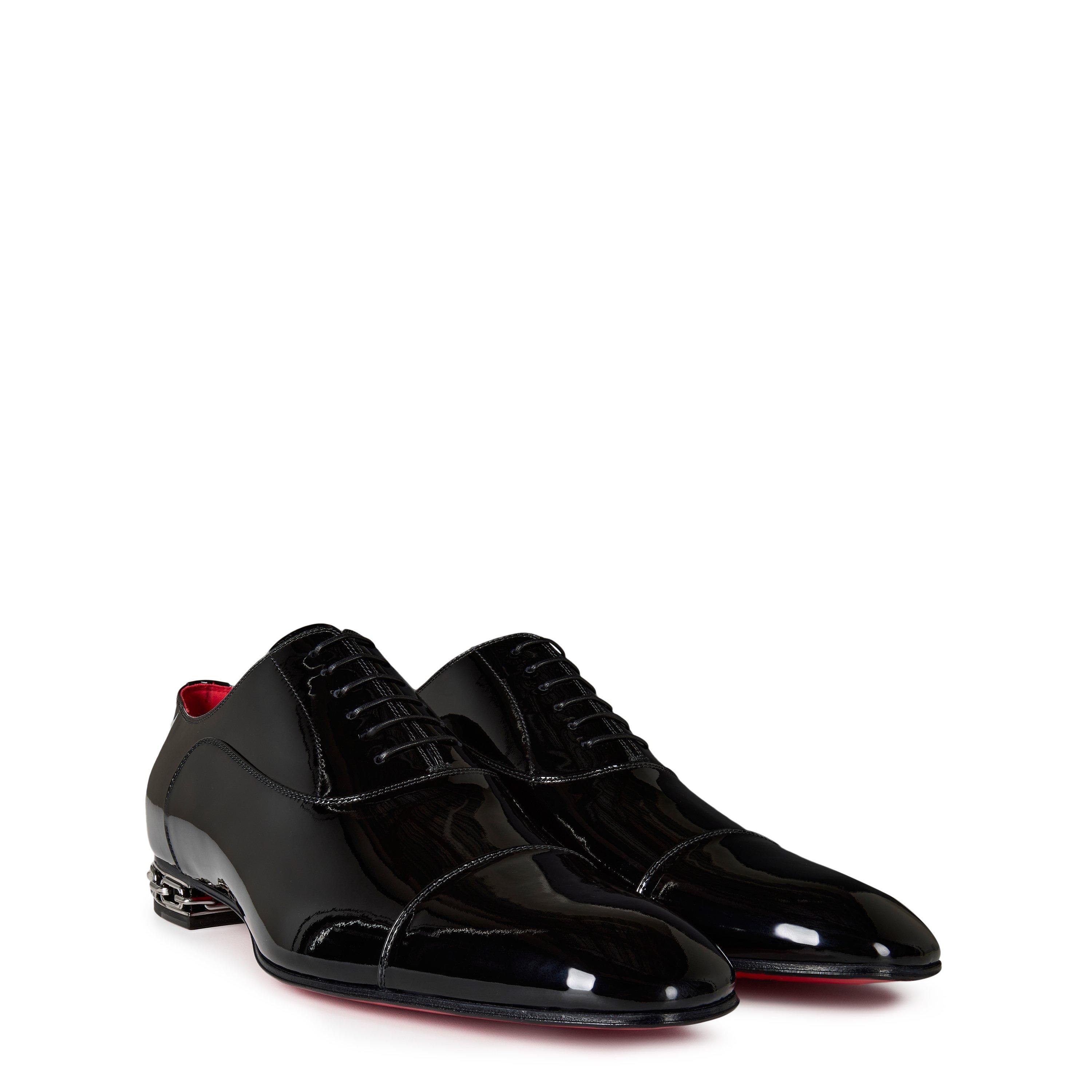 Black/Silver - Christian Louboutin - Greggy Oxford Shoes - 4