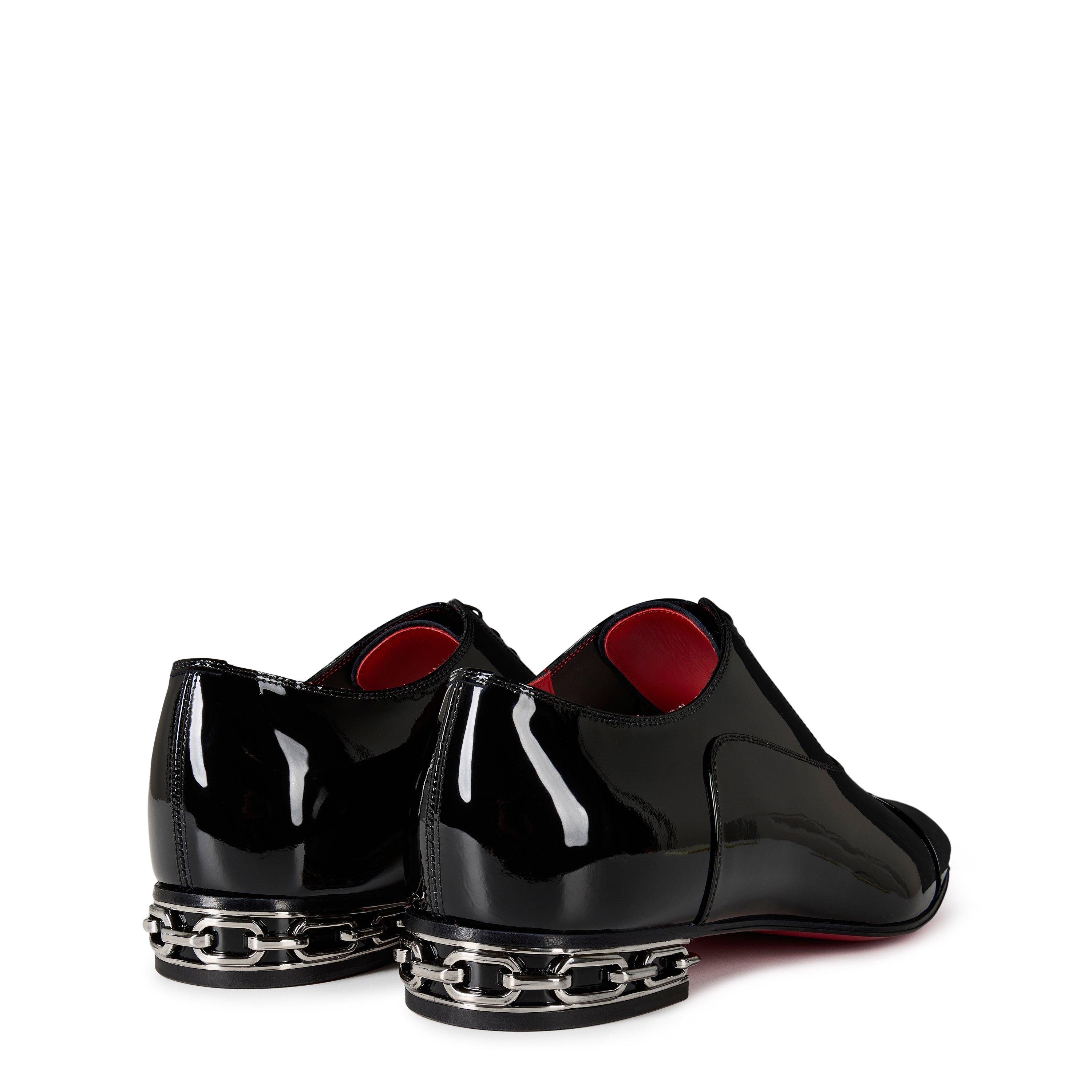 Black/Silver - Christian Louboutin - Greggy Oxford Shoes - 5