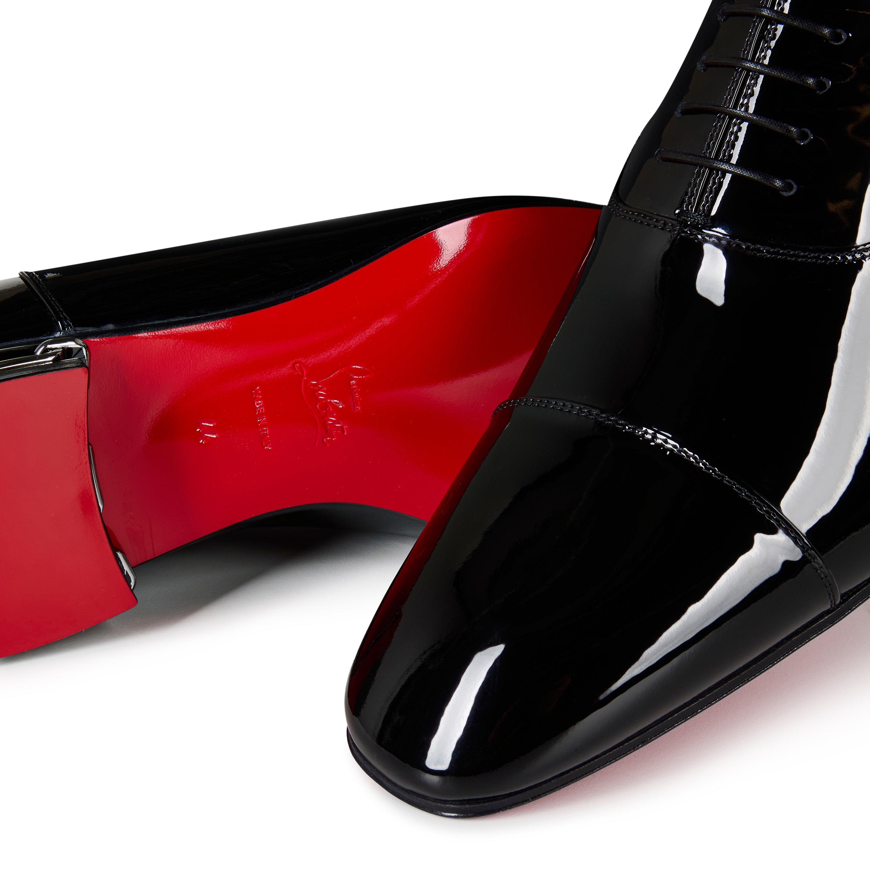 Black/Silver - Christian Louboutin - Greggy Oxford Shoes - 6