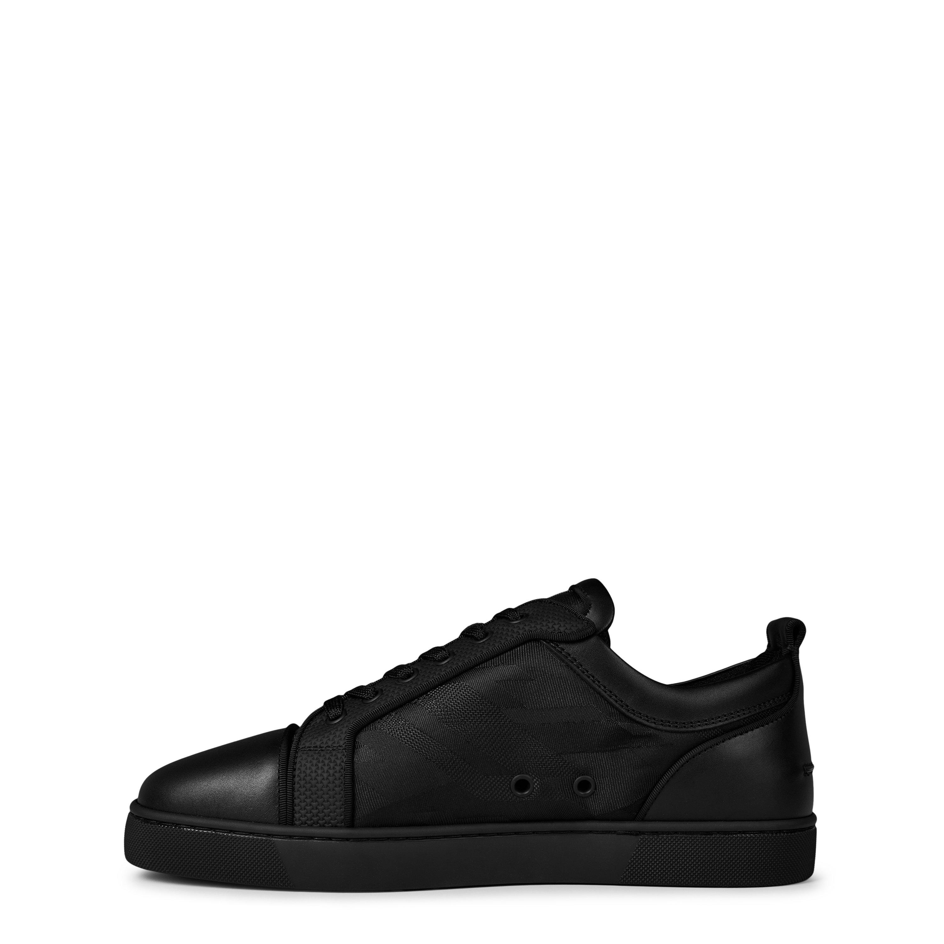 Black Jacquard - Christian Louboutin - Louis Junior Sneakers - 3