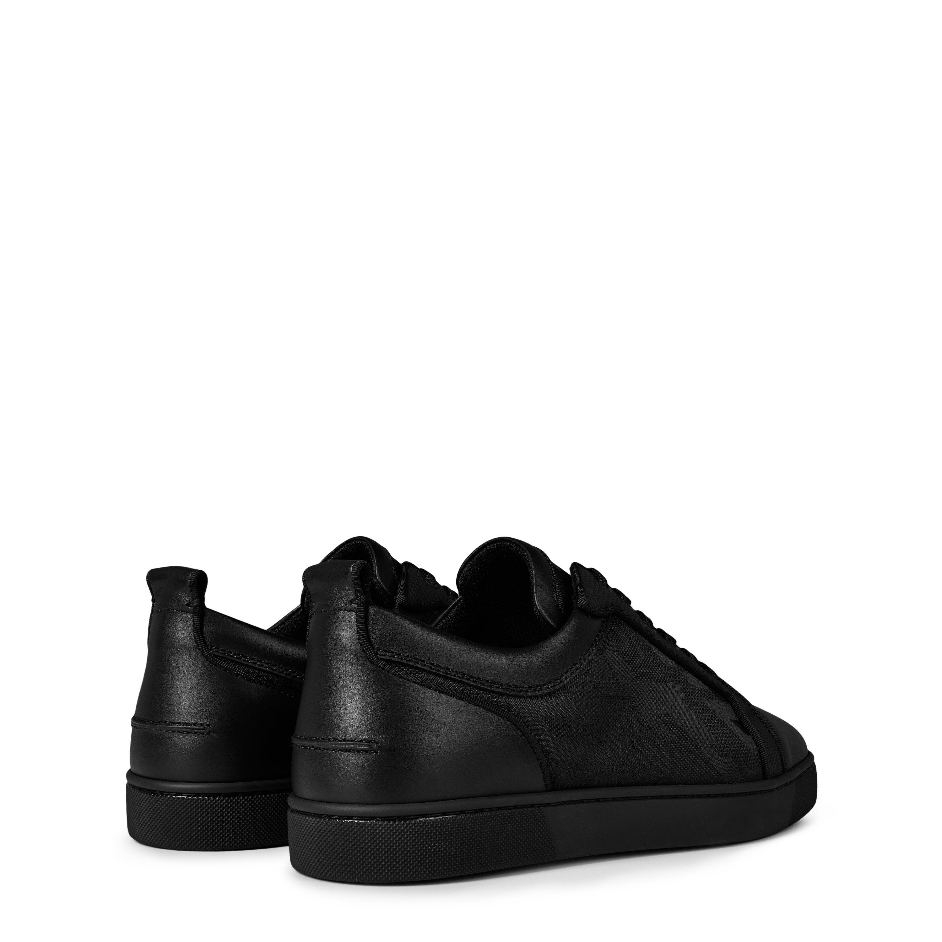 Black Jacquard - Christian Louboutin - Louis Junior Sneakers - 5