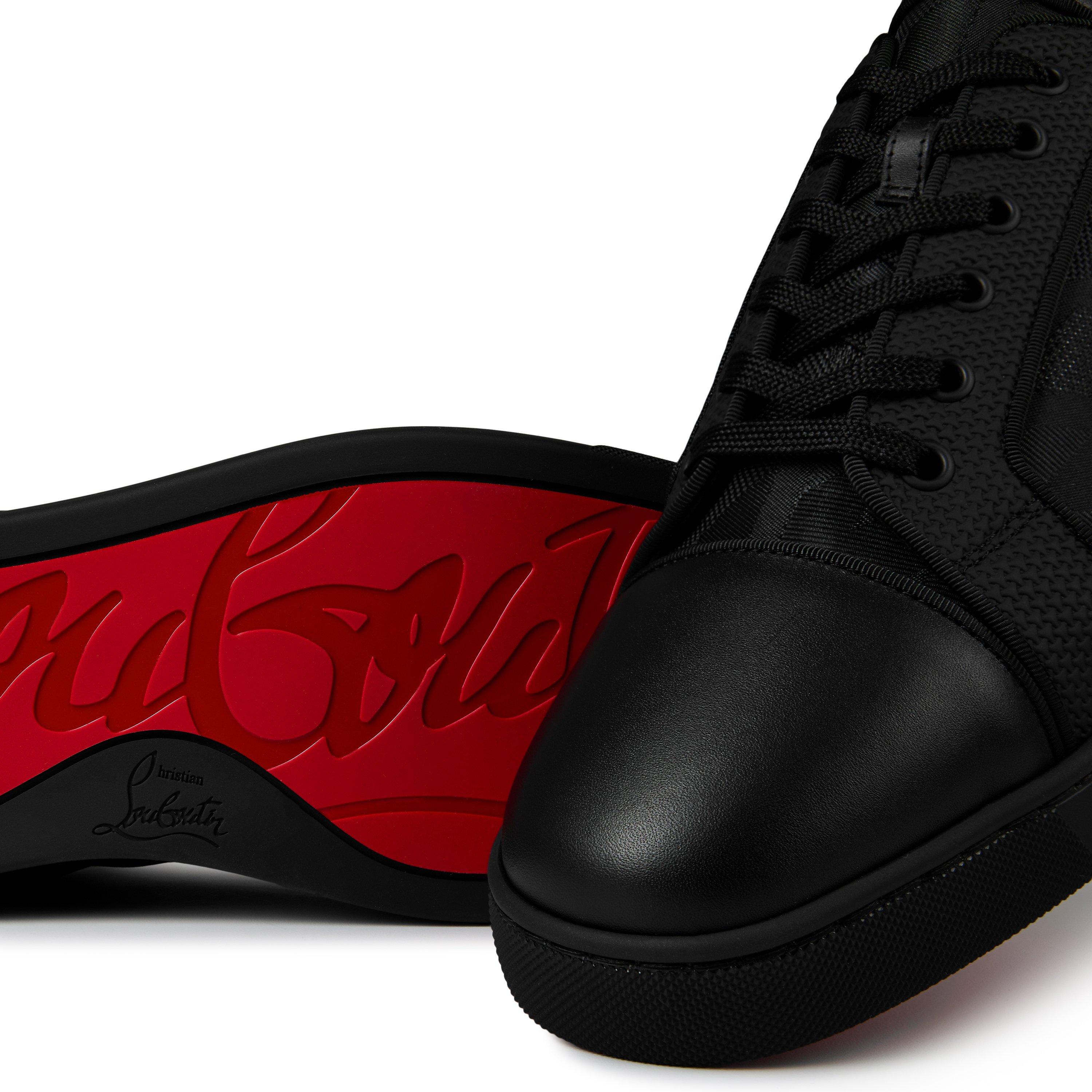 Black Jacquard - Christian Louboutin - Louis Junior Sneakers - 6