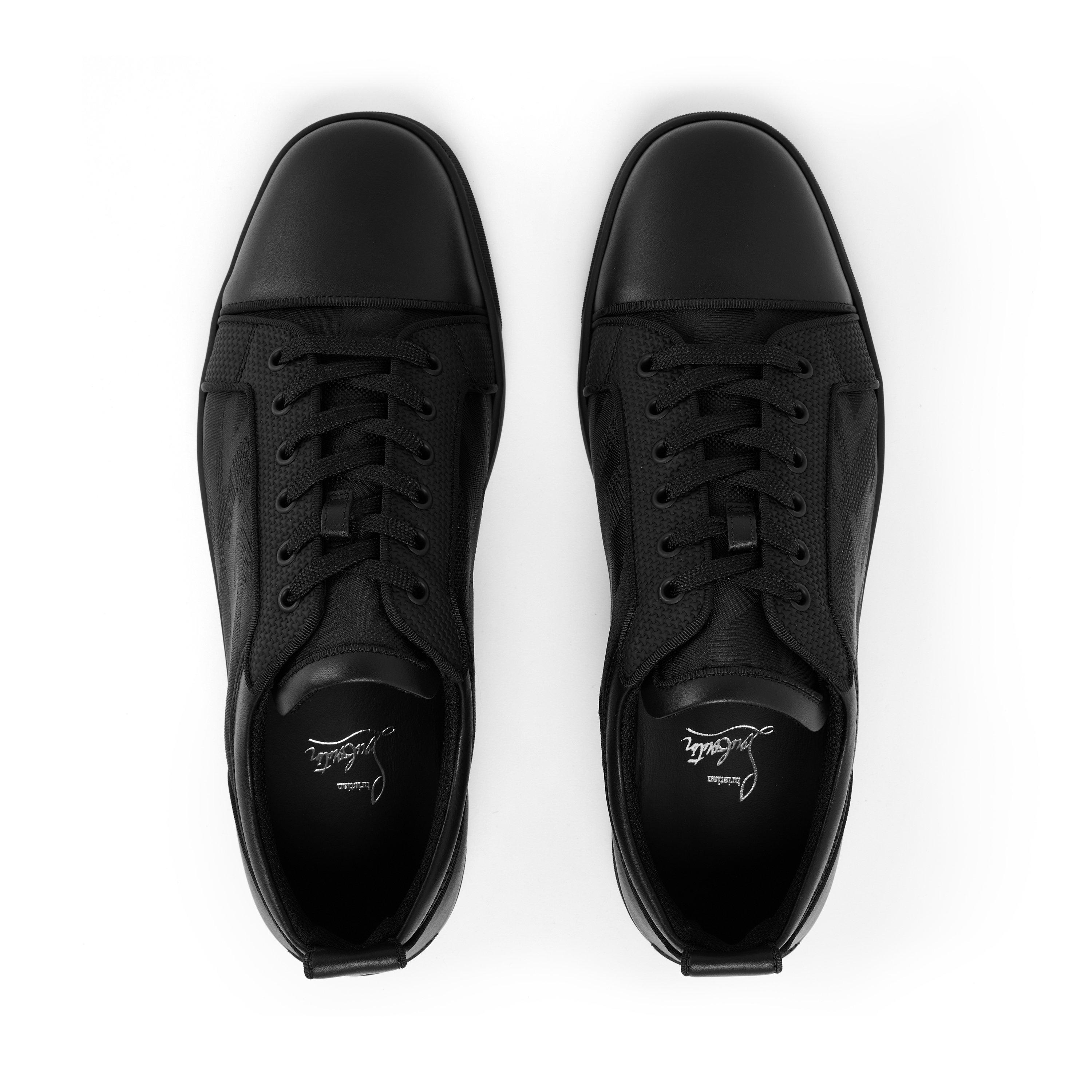 Black Jacquard - Christian Louboutin - Louis Junior Sneakers - 7