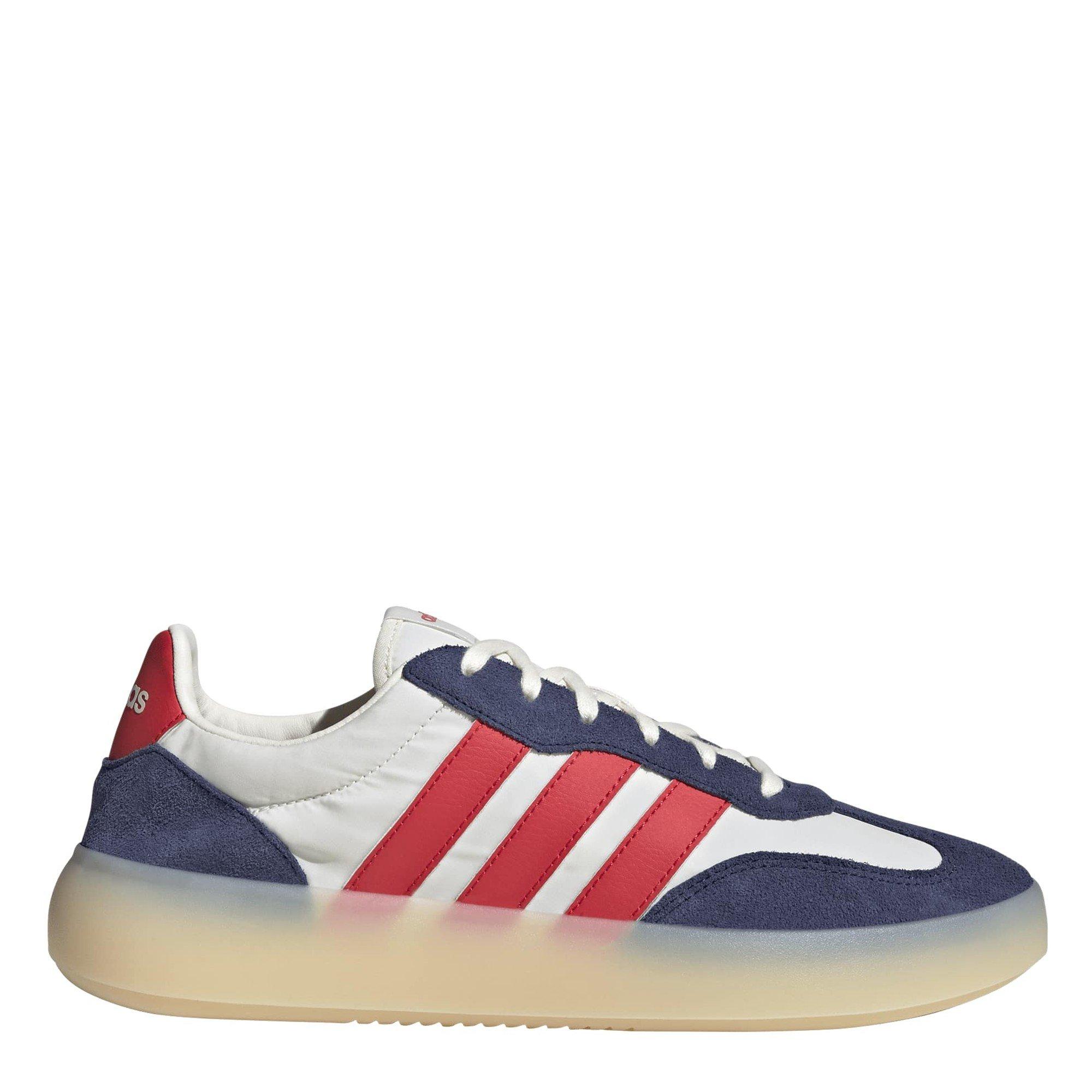 Adidas Men's Bara Decode Shoes - Wht/Red/Blue - 9 (43.3)