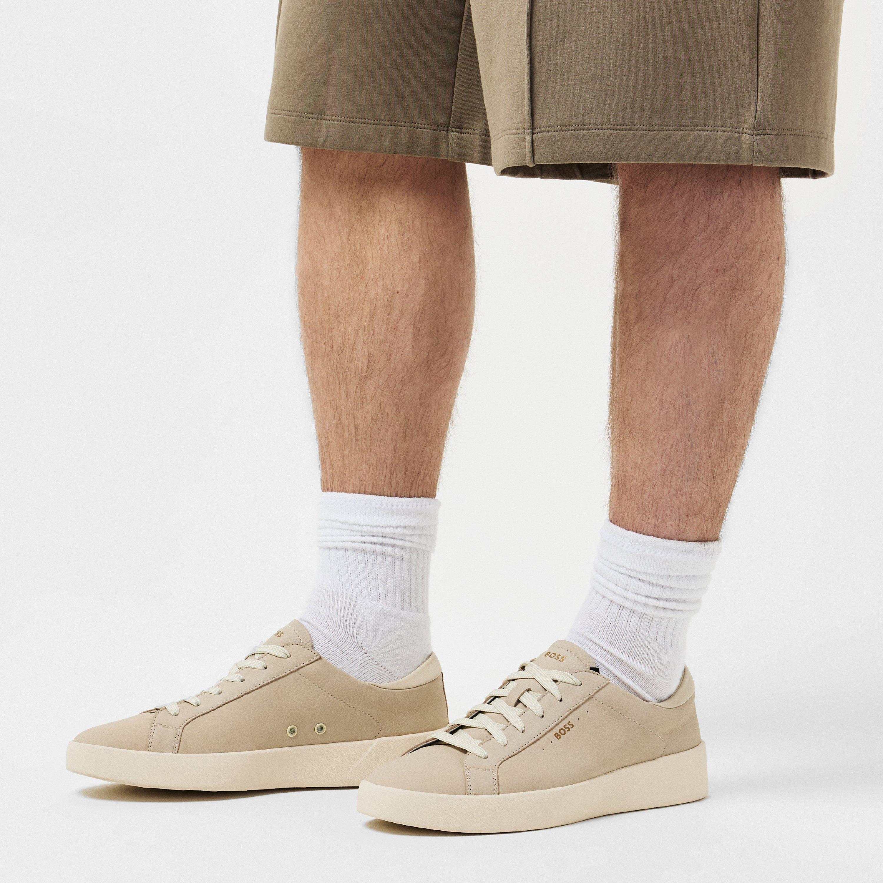 Scarpe Comfort Moderno Scarpe Da Tennis BOSS Belwar_TB Uomo Punta Tonda, Comfort Ottimale, Design Moderno Scarpe Tennis Uomo Boss