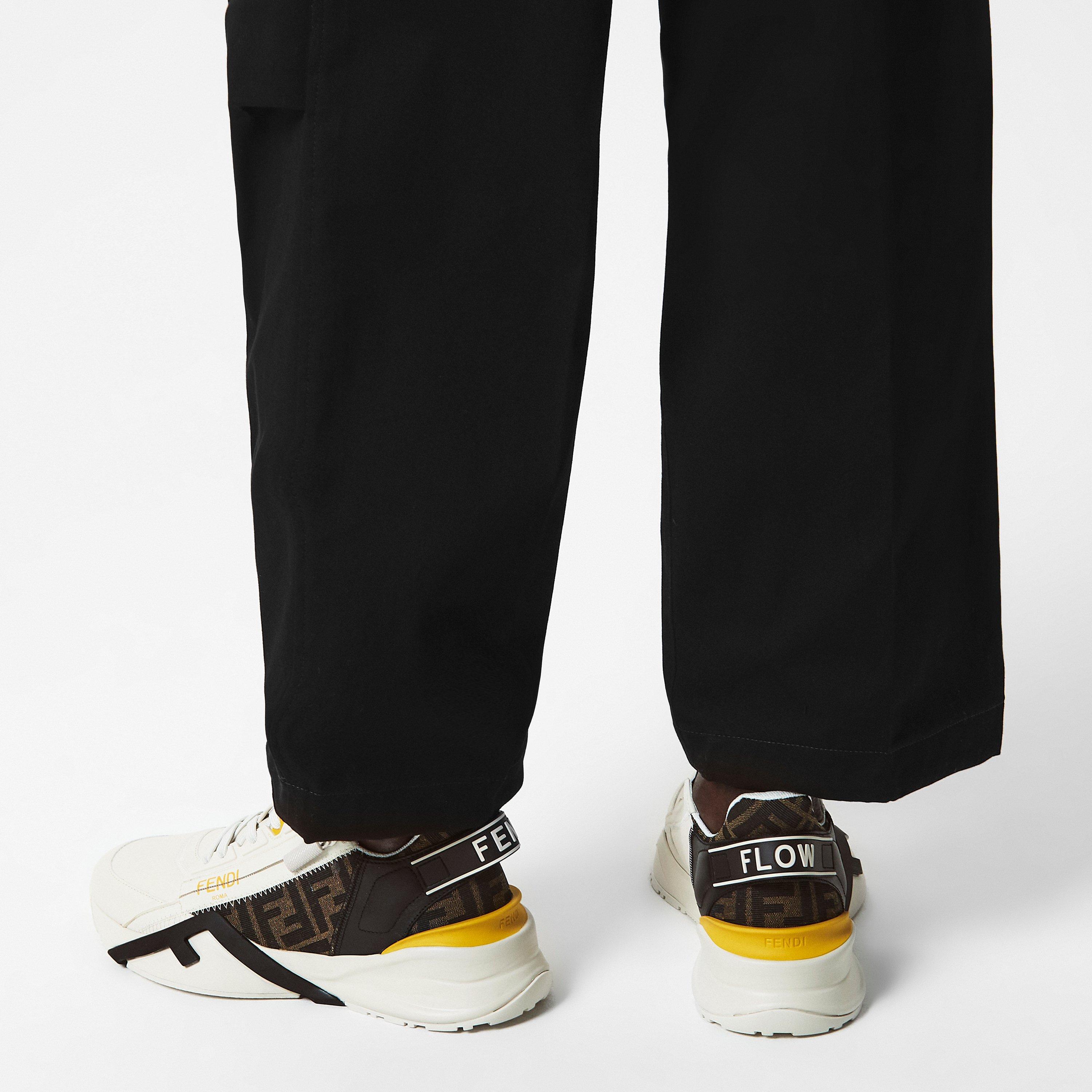 White/Yllw - Fendi - Flow Sneakers - 3