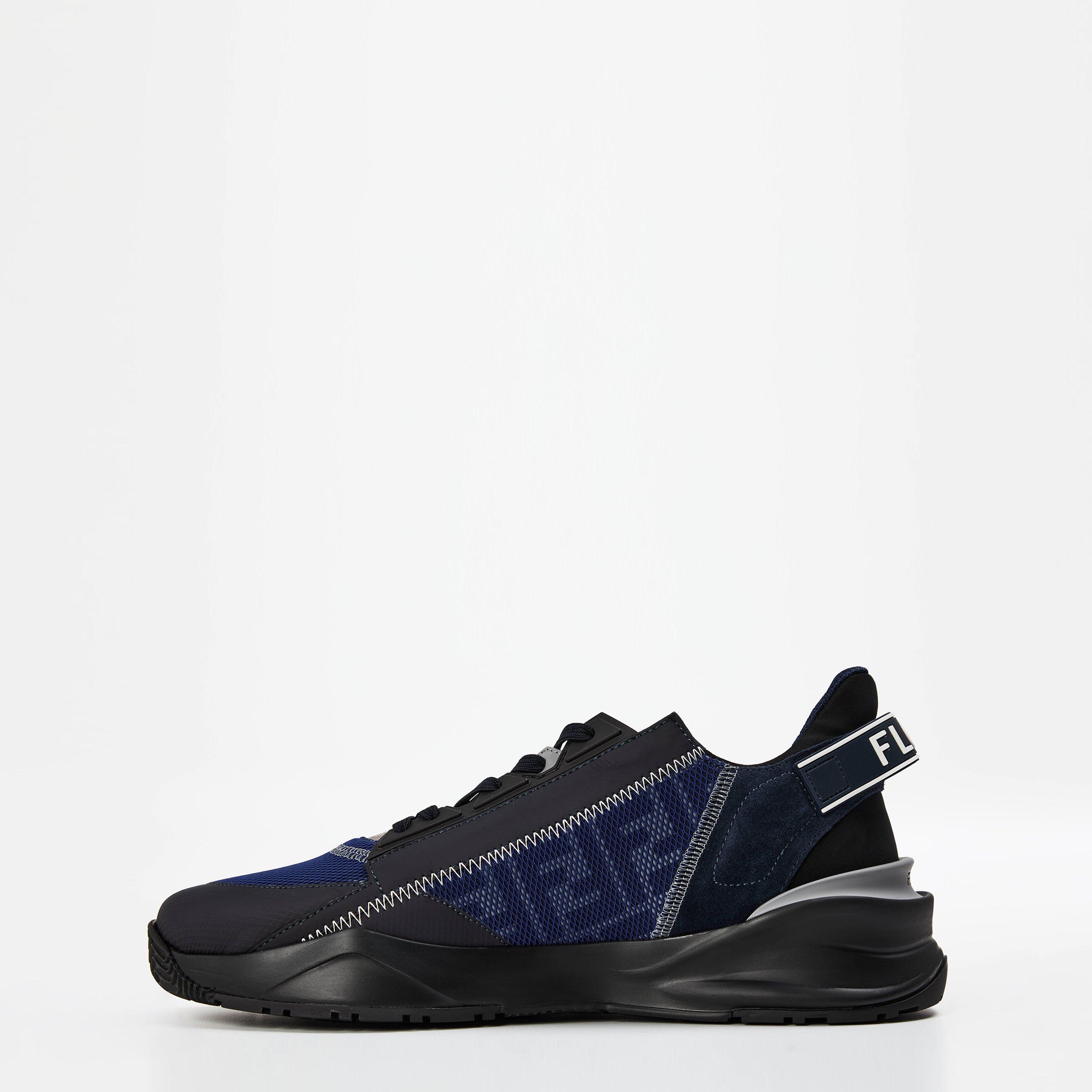 Grey/Blue - Fendi - Flow Sneakers - 2