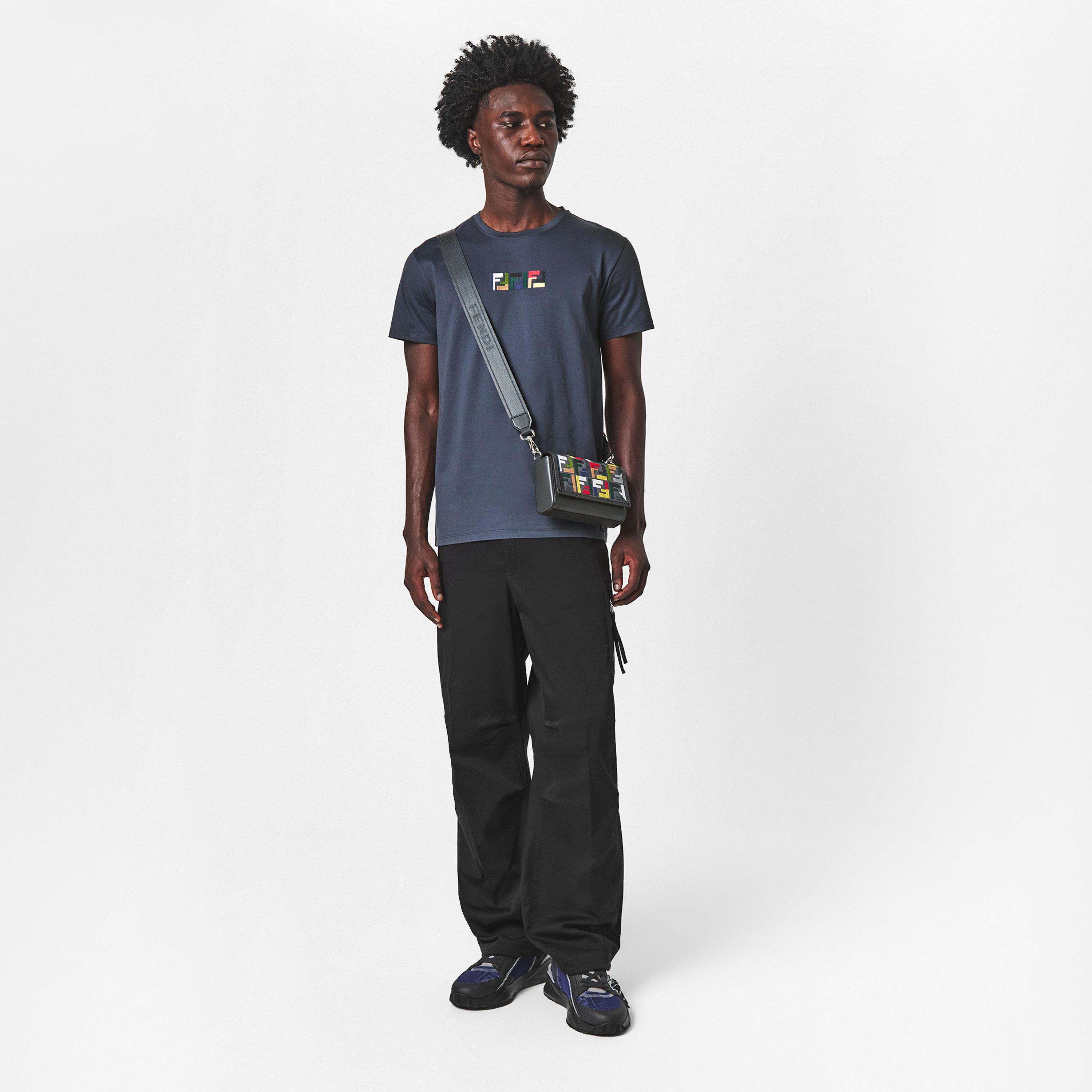 Grey/Blue - Fendi - Flow Sneakers - 7