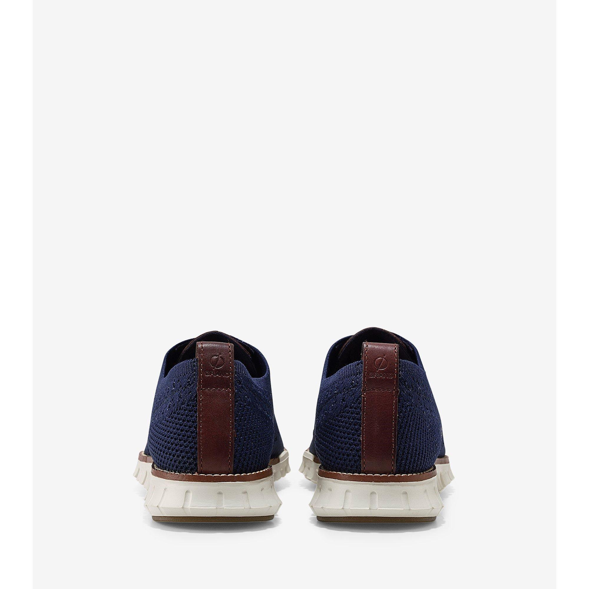 Marine Blue - Cole Haan - Zerogrand Stitchlite Ox Trainers - 3