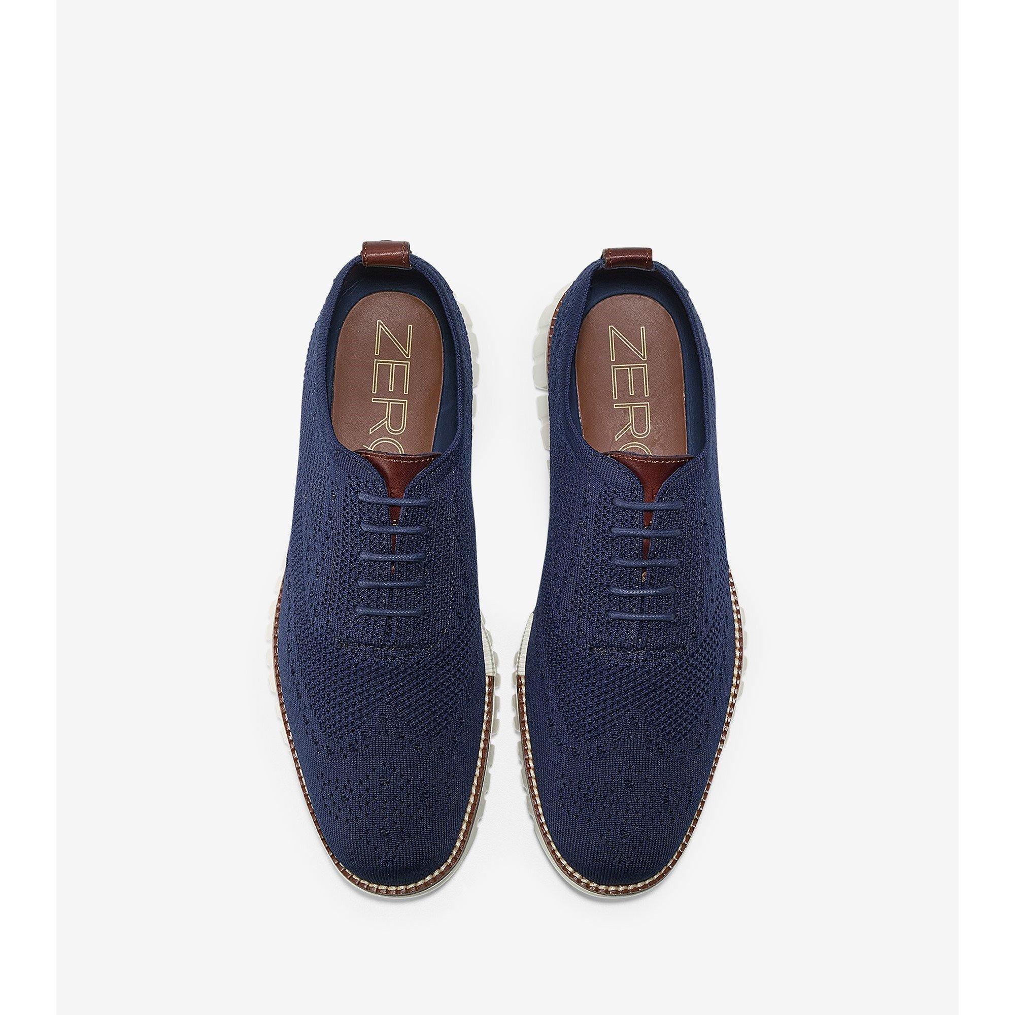 Marine Blue - Cole Haan - Zerogrand Stitchlite Ox Trainers - 4