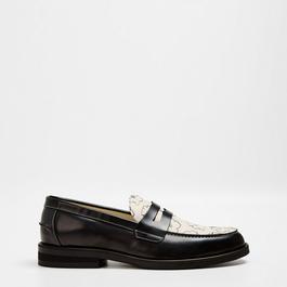 Duke and Dexter Floral Sketch Penny Loafers