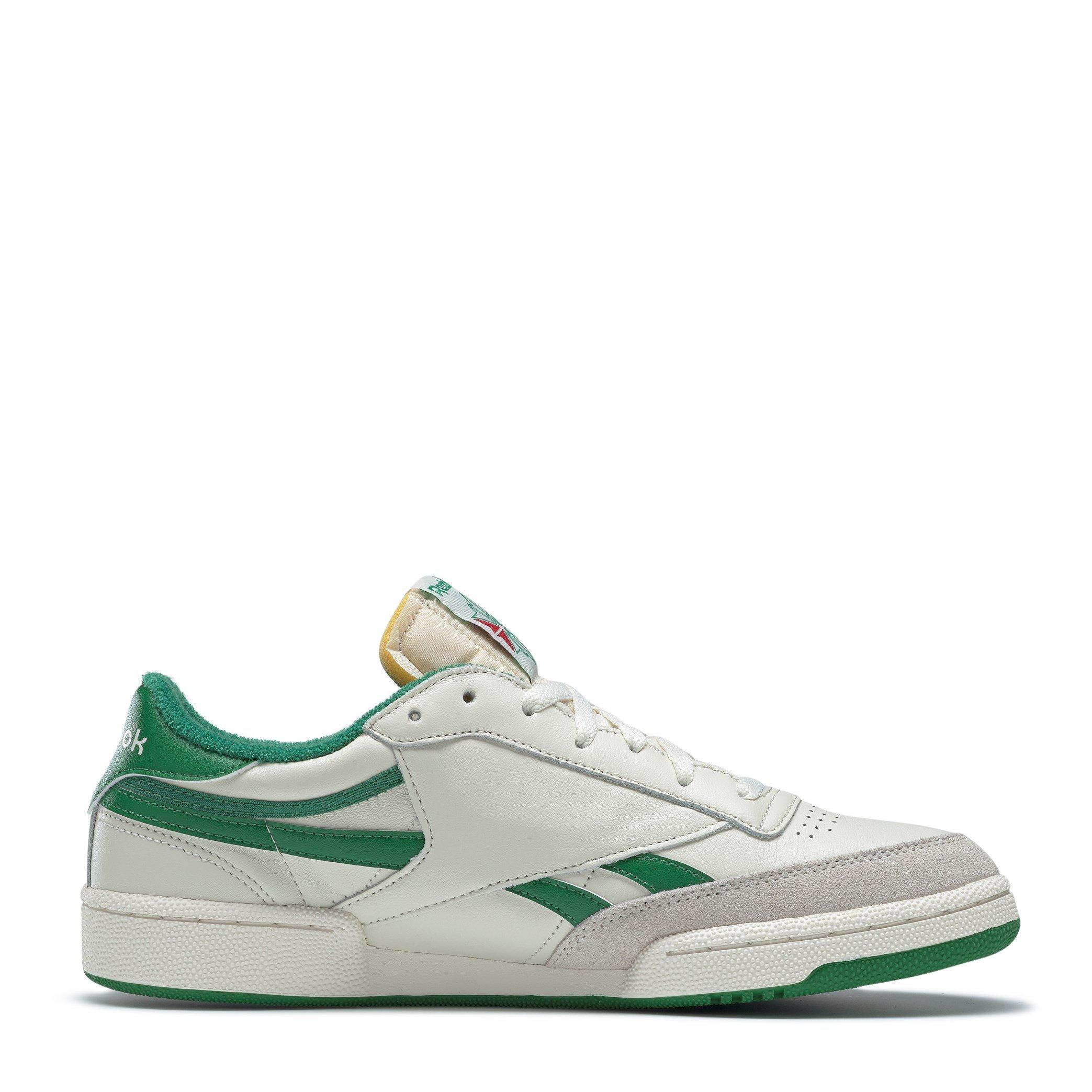 Chalk/Paper/Gre - Reebok - Men's Club C Revenge Low-Top Trainers - 2
