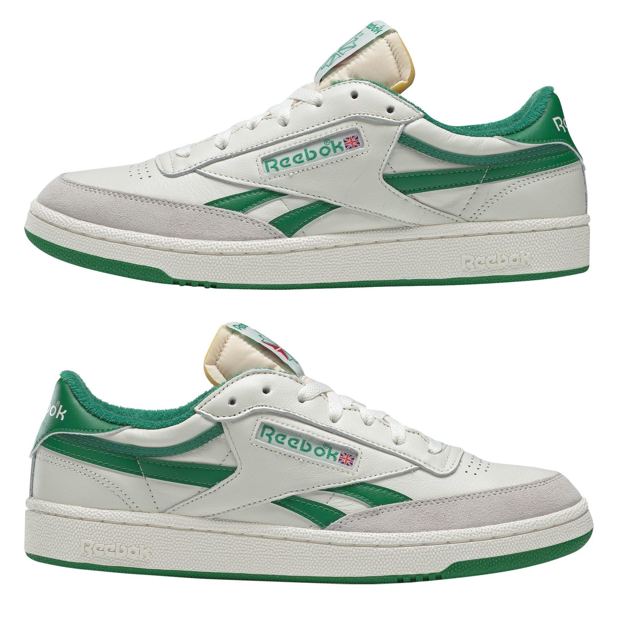 Chalk/Paper/Gre - Reebok - Men's Club C Revenge Low-Top Trainers - 4