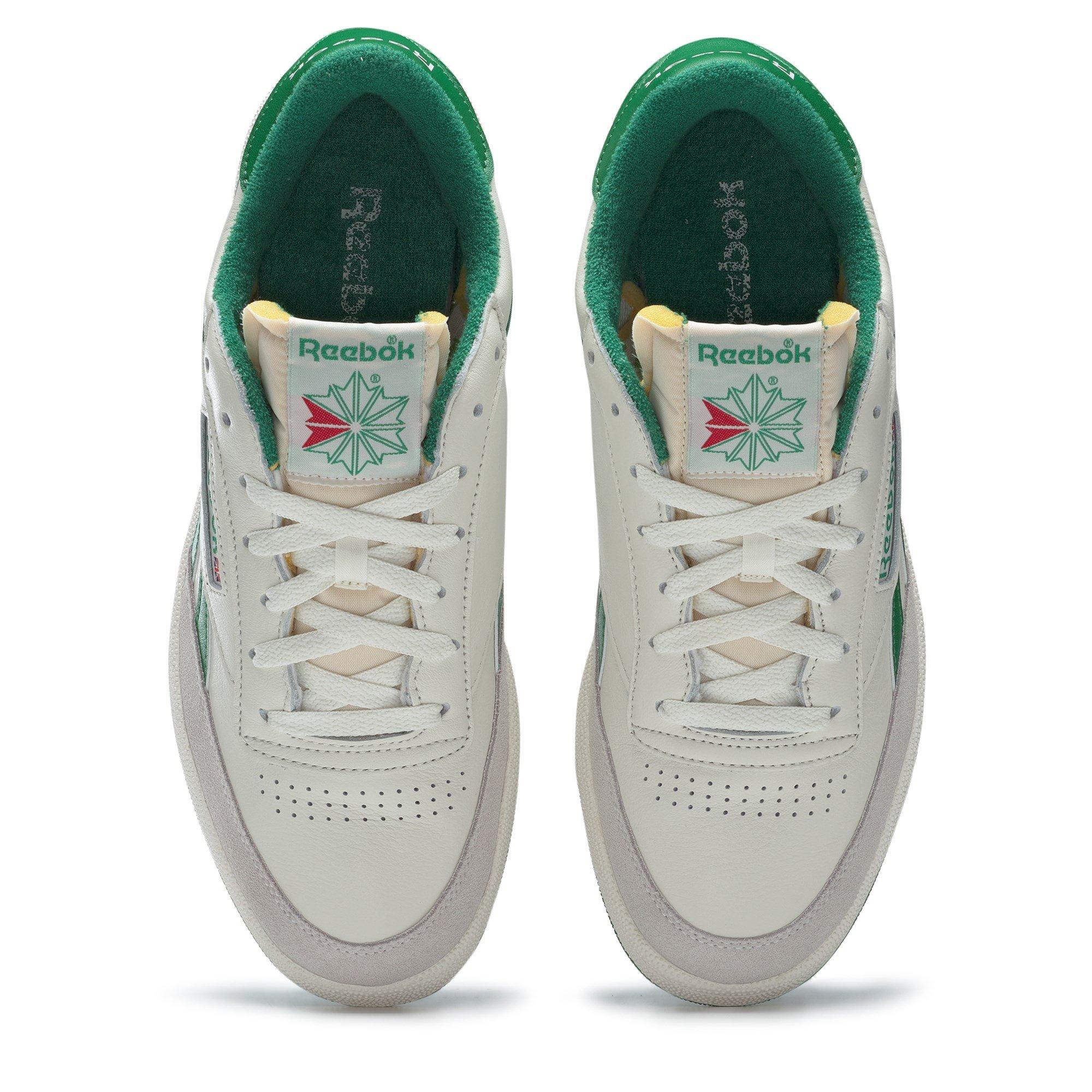 Chalk/Paper/Gre - Reebok - Men's Club C Revenge Low-Top Trainers - 6