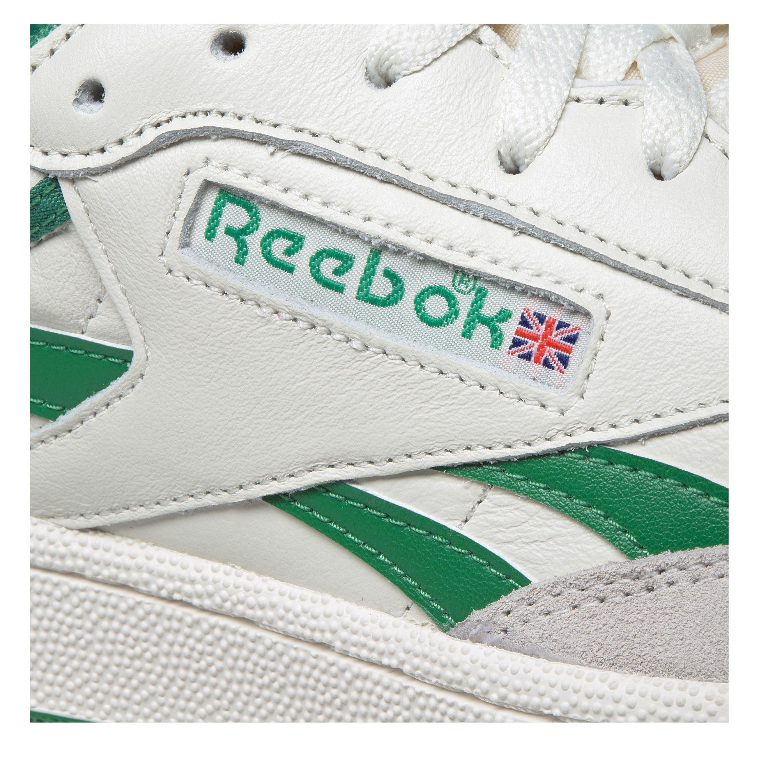 Chalk/Paper/Gre - Reebok - Men's Club C Revenge Low-Top Trainers - 9